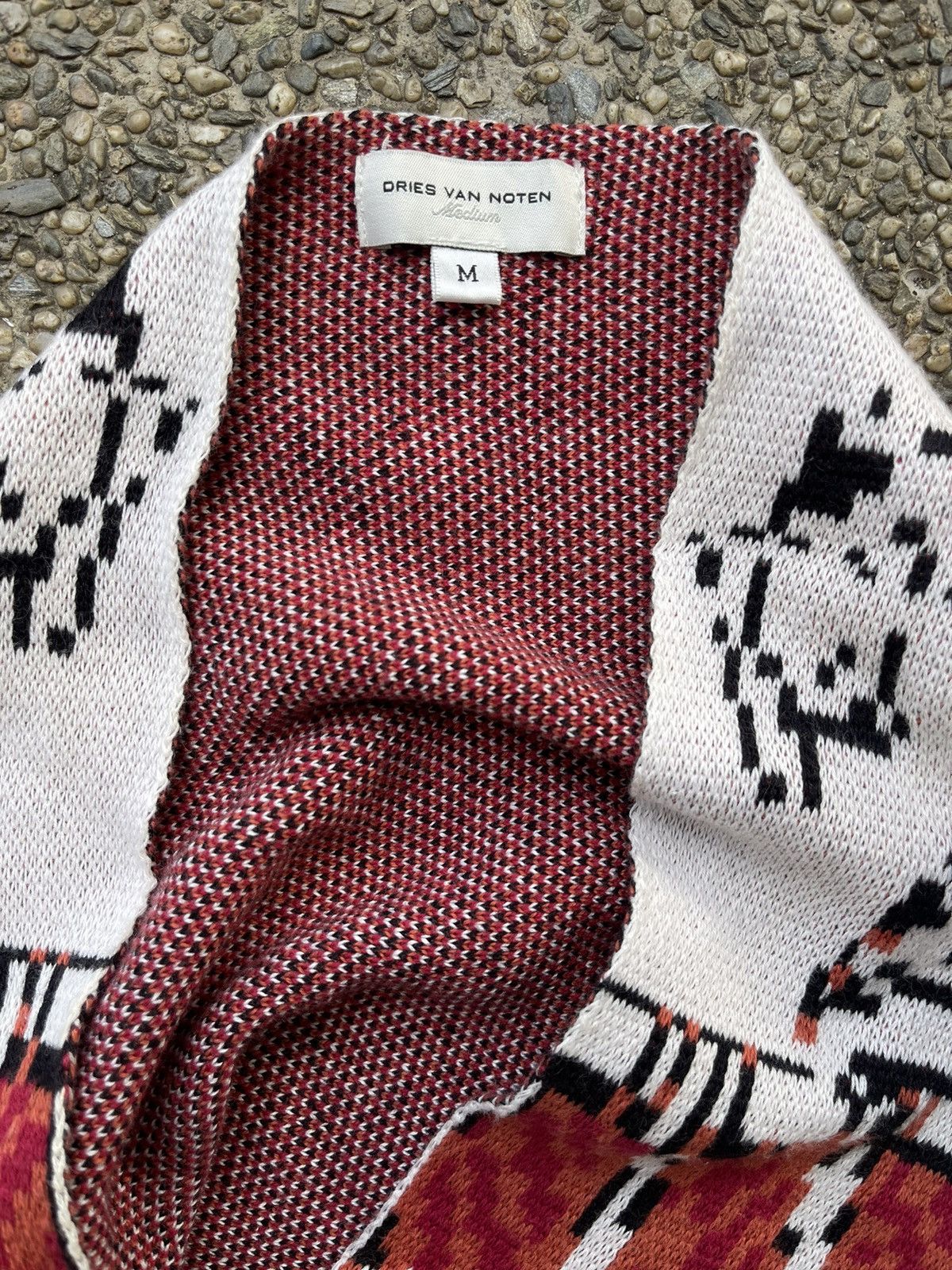 Dries Van Noten Rare Dries Van Noten Shawl Sweater Multiple Colors Size M / US 6-8 / IT 42-44 - 7 Thumbnail
