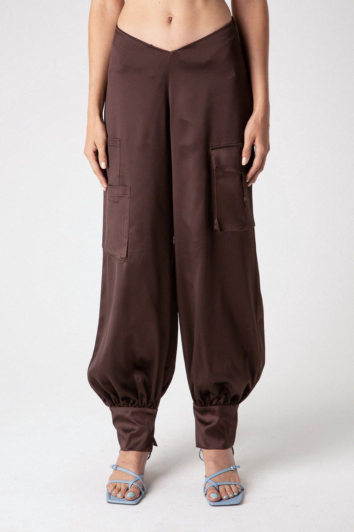 Other $955 NWT SUPRIYA LELE BRIDGET CARGO TROUSER Size 27" / US 4 / IT 40 - 2 Thumbnail