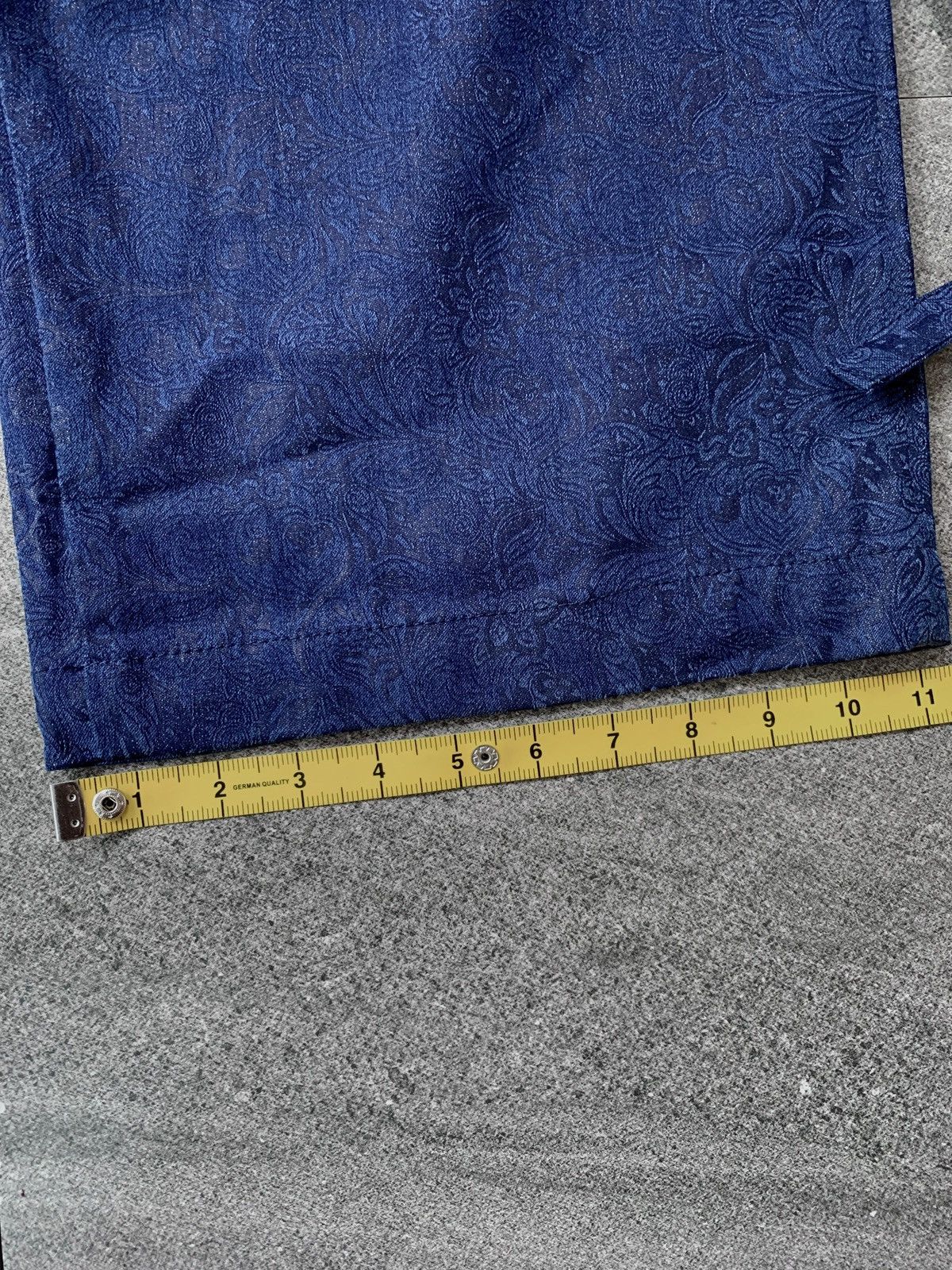 Handmade “FREE IMPORT TAX” Floral Patterned Hakama Wideleg Pants Size US 34 / EU 50 - 14 Thumbnail