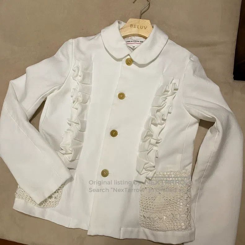 Comme des Garcons Comme Des Garcons White Jacket Size XS / US 0-2 / IT 36-38 - 1 Thumbnail