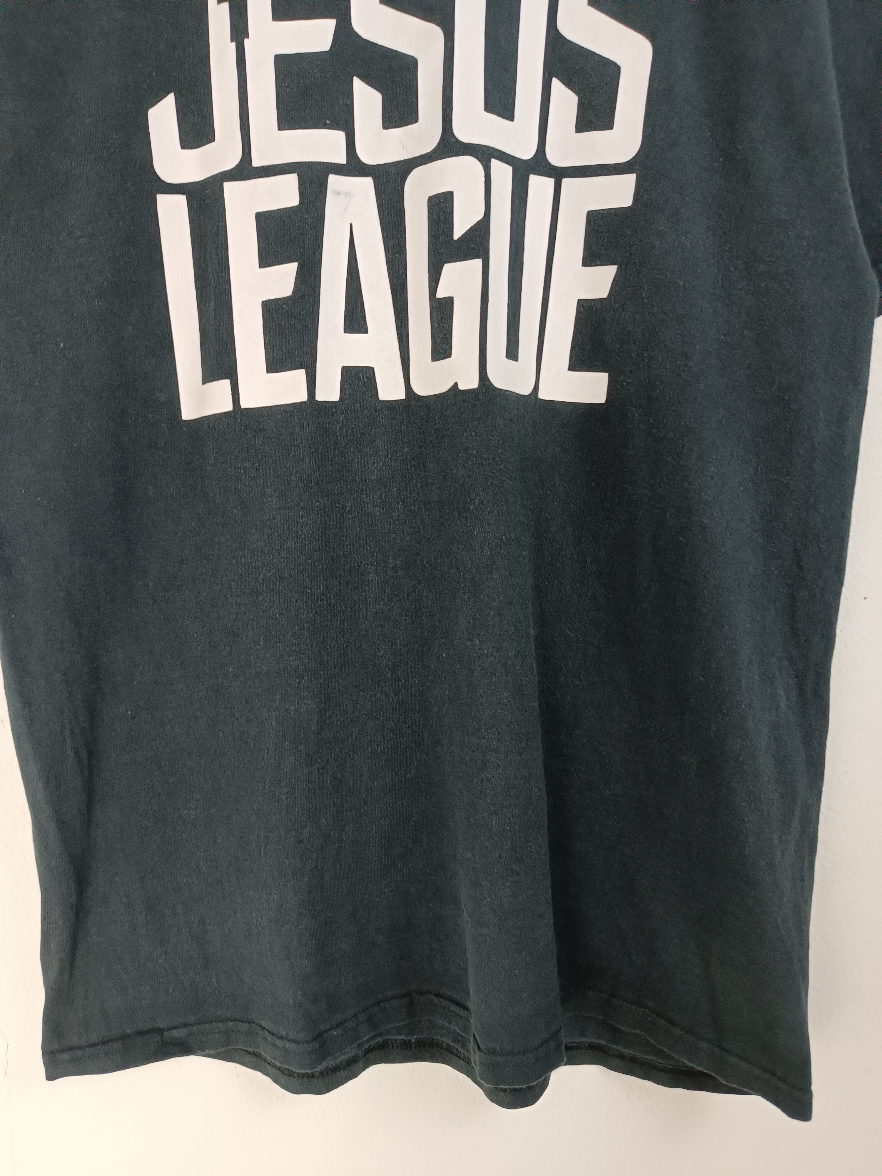 Vintage VINTAGE 2000s JESUS LEAGUE MICAH 6:8 KANYE BIBLE HELLSTAR Ts Size US M / EU 48-50 / 2 - 7 Thumbnail