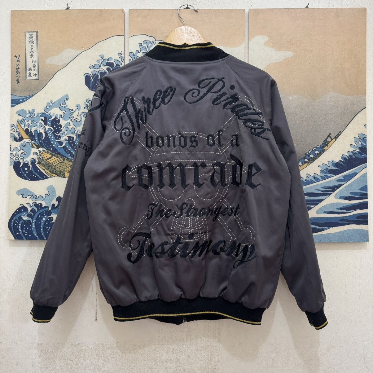 Anime × One Piece One Piece x Neutral×Fifty Sukajan Jacket Size US L / EU 52-54 / 3 - 3 Thumbnail