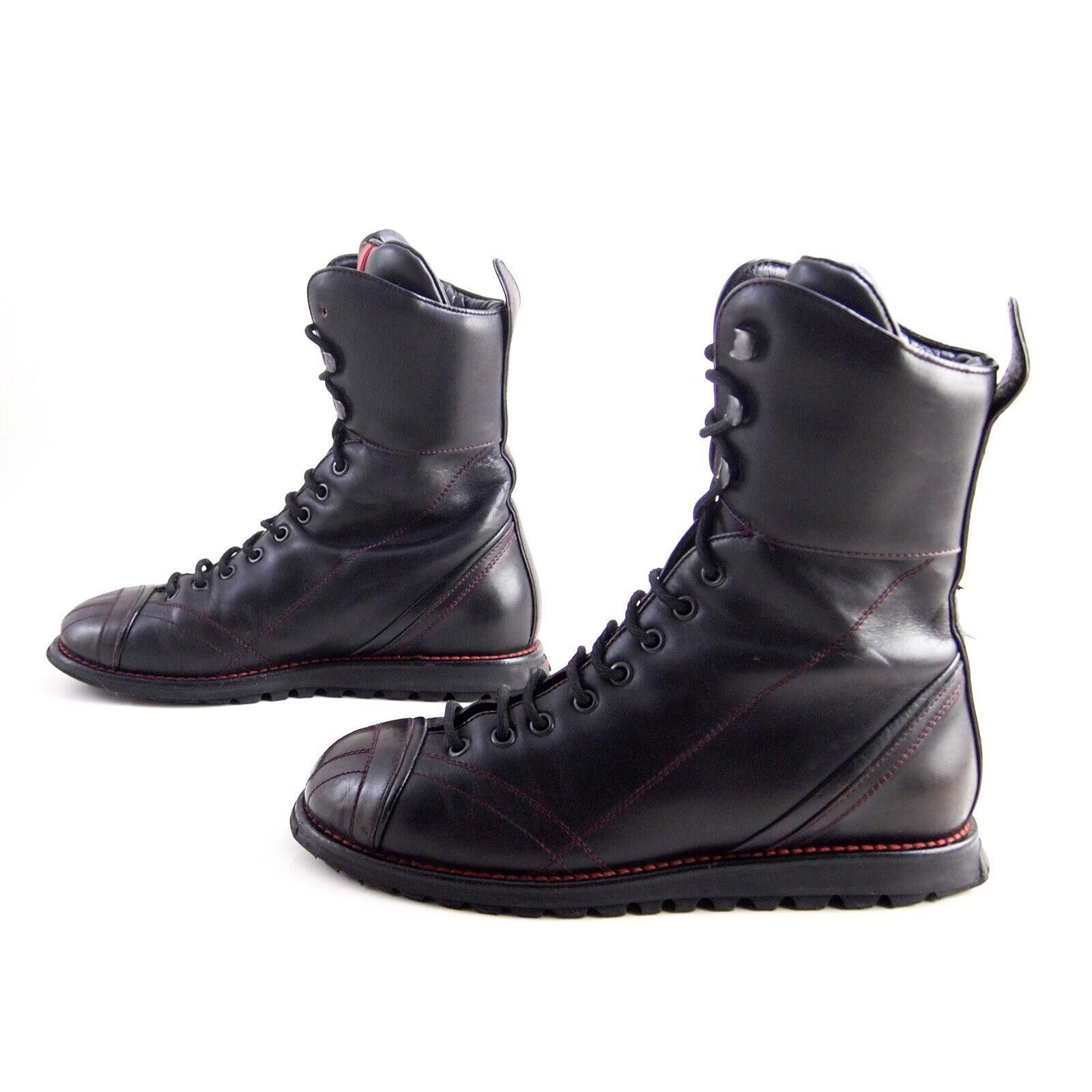 Prada Prada Boots 4482 Brown Leather Womens US 7.5 EU 37.5 Size US 7.5 / IT 37.5 - 2 Thumbnail