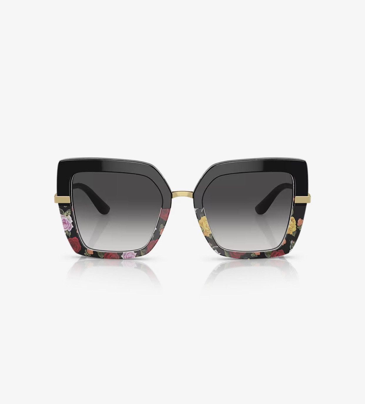 Dolce & Gabbana Dolce & Gabbana Black Floral Print  display picture 1