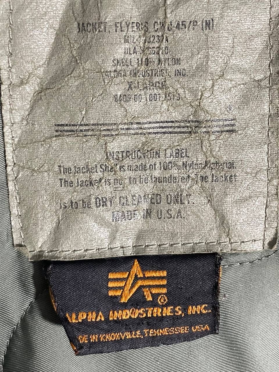 Alpha Industries Vintage ma-1 ma1 flight jacket alpha industry army Size US M / EU 48-50 / 2 - 8 Thumbnail