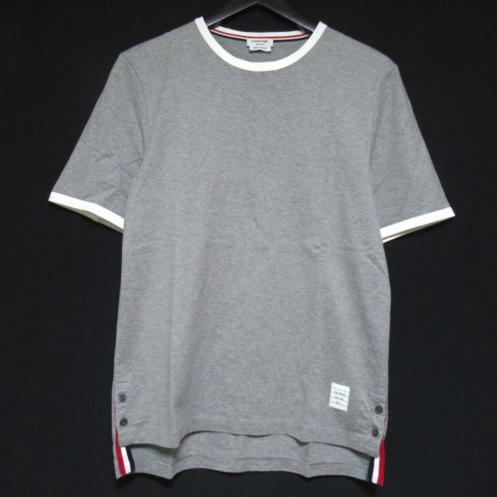 Thom Browne Thom Browne Jersey T-shirt Cotton T-Shirts MJS083A DUTY FREE for USA