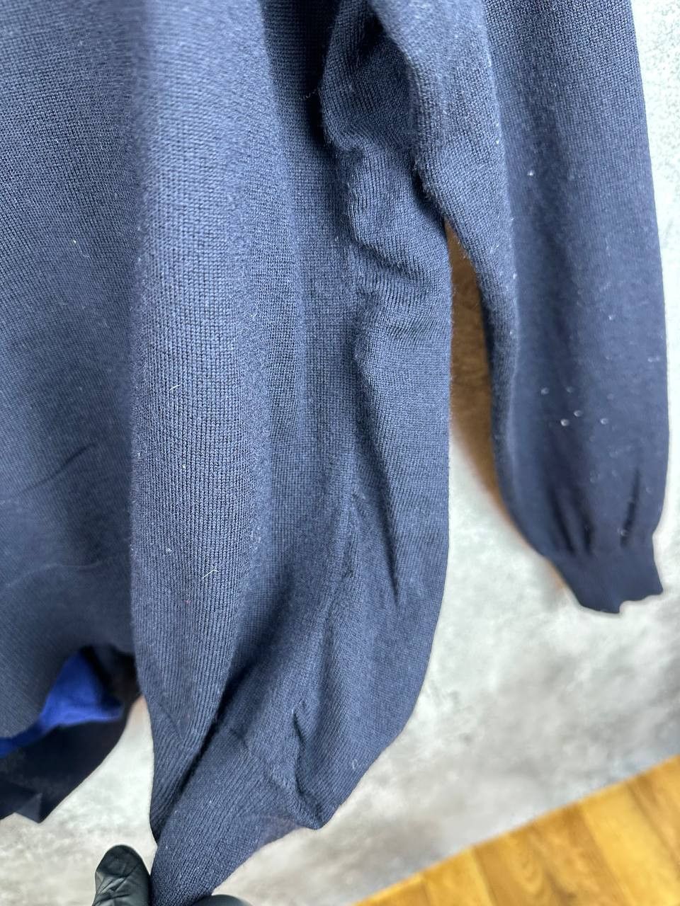 Jil Sander × Uniqlo Jil Sander x Uniqlo J+ Cardigan Navy Sweater Button LS Size US L / EU 52-54 / 3 - 12 Thumbnail