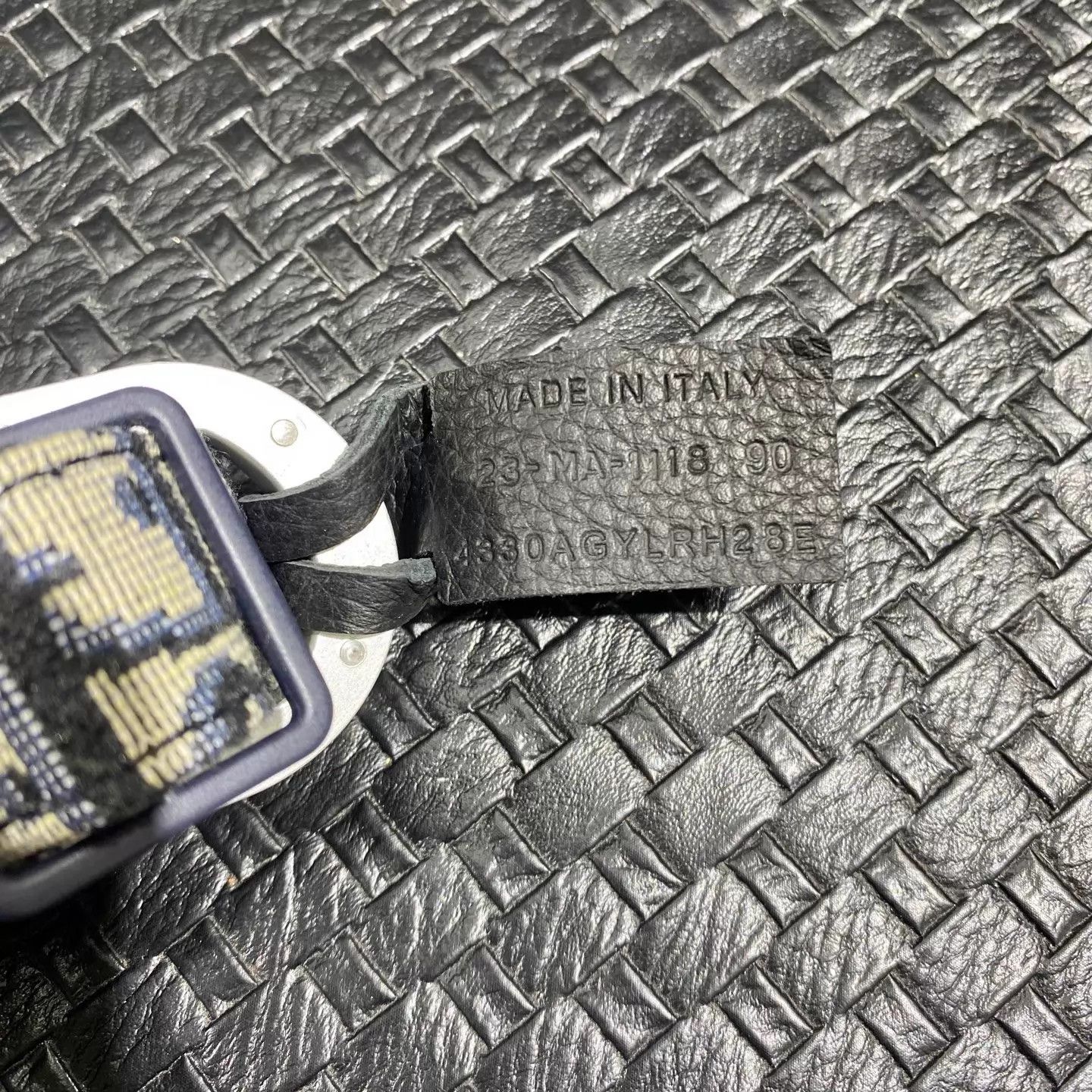 Dior Dior 99 New All Over Logo Belt CD Silver Buckle 90 Size ONE SIZE - 5 Thumbnail