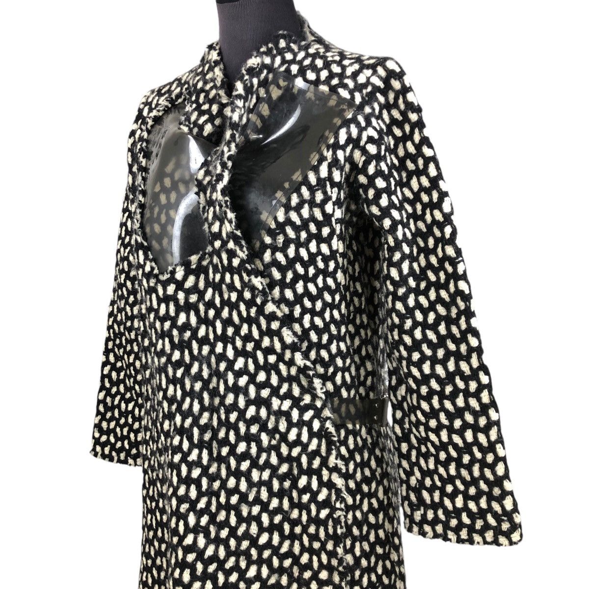 Comme des Garcons Vintage Junya Watanabe Comme Des Garcons 2001 A/W Wool Coat Size S / US 4 / IT 40 - 9 Thumbnail