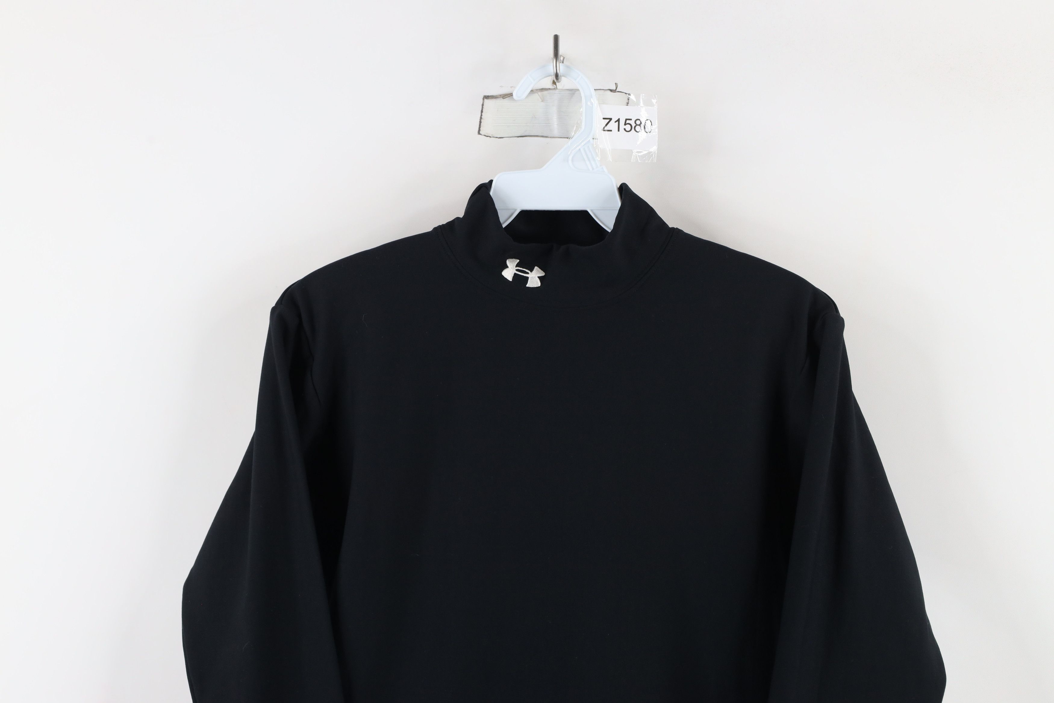 Under Armour Under Armour Compression Mock Neck Training T-Shirt Black Size US M / EU 48-50 / 2 - 2 Thumbnail