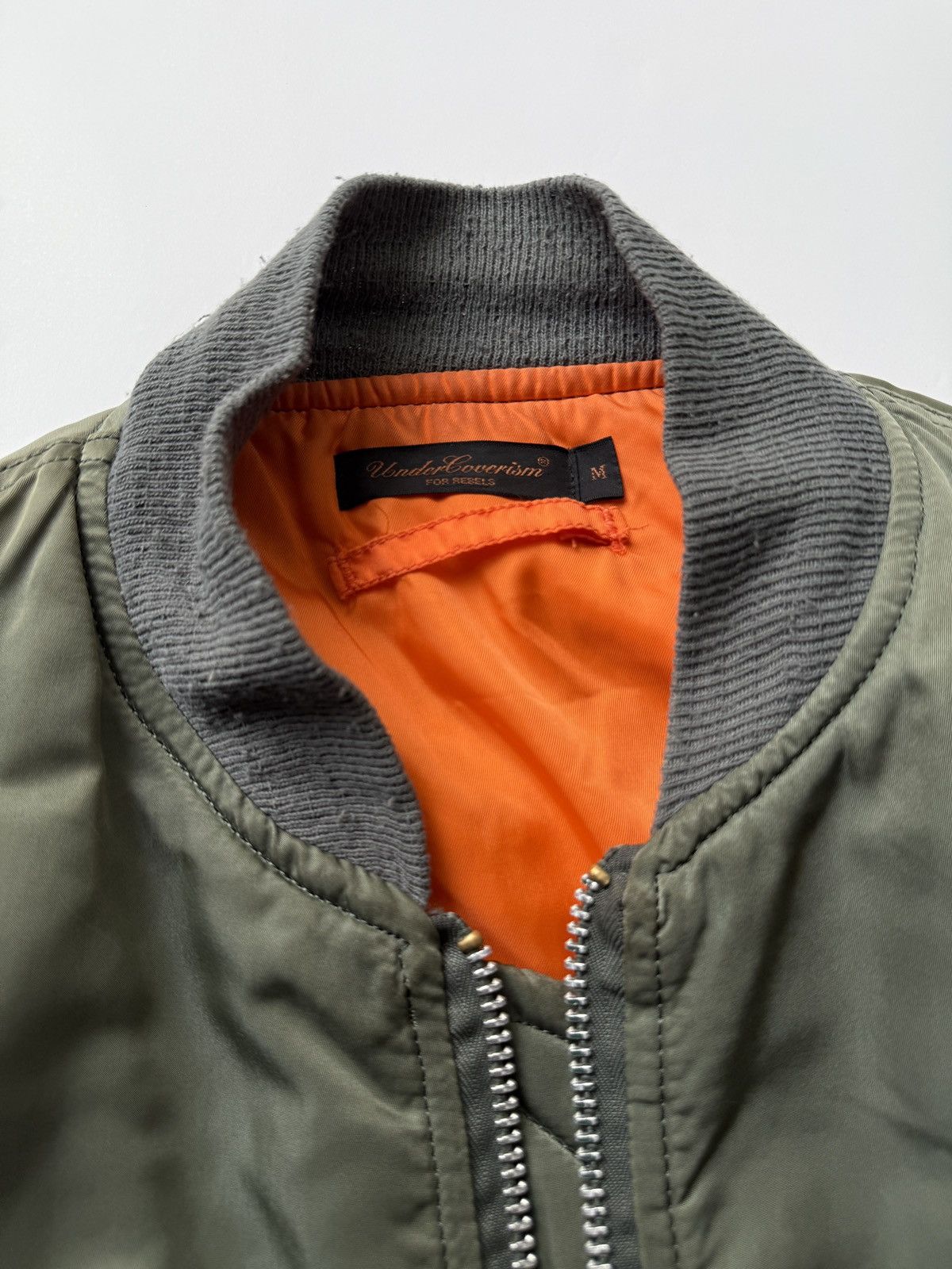 Undercover Undercover aw03’ “AntiWar” bomber jacket Size US L / EU 52-54 / 3 - 6 Thumbnail