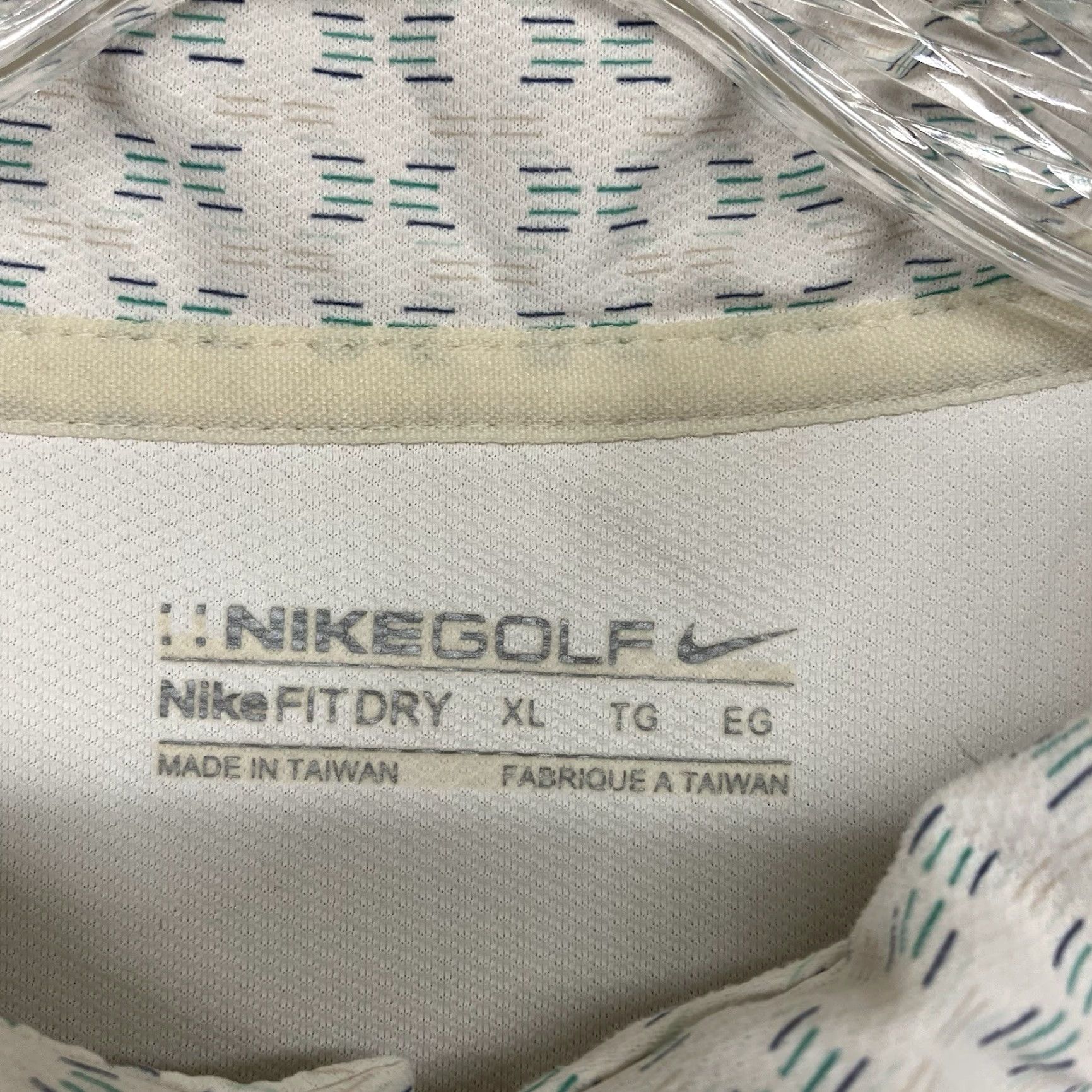 Nike Nike Golf Polo Shirt Mens X Large Miami White Dri-FIT Performance Short Sleeve Size US XL / EU 56 / 4 - 3 Thumbnail