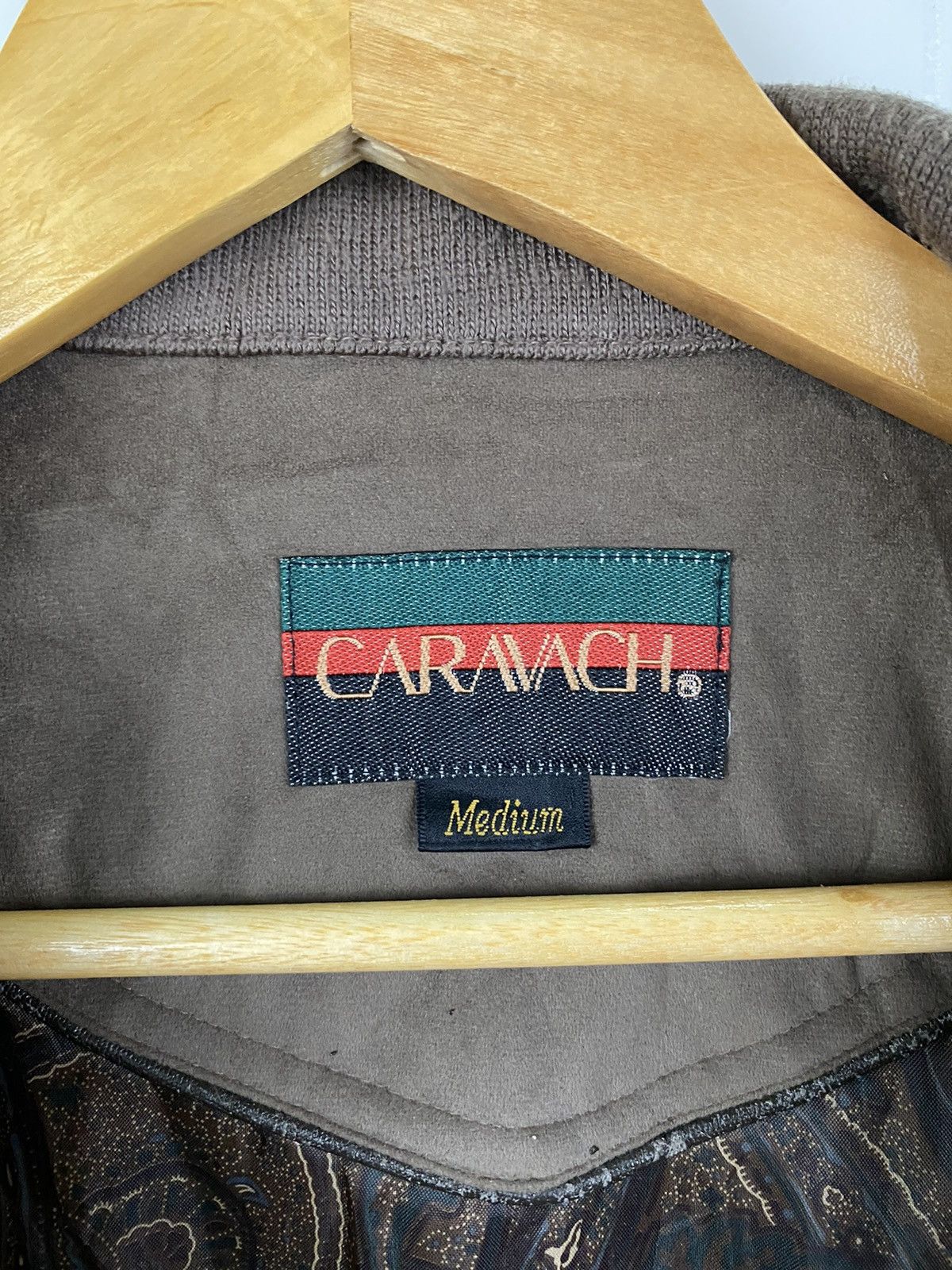 Japanese Brand × Vintage Vintage Caravach Jacket Bomber Size US M / EU 48-50 / 2 - 14 Thumbnail