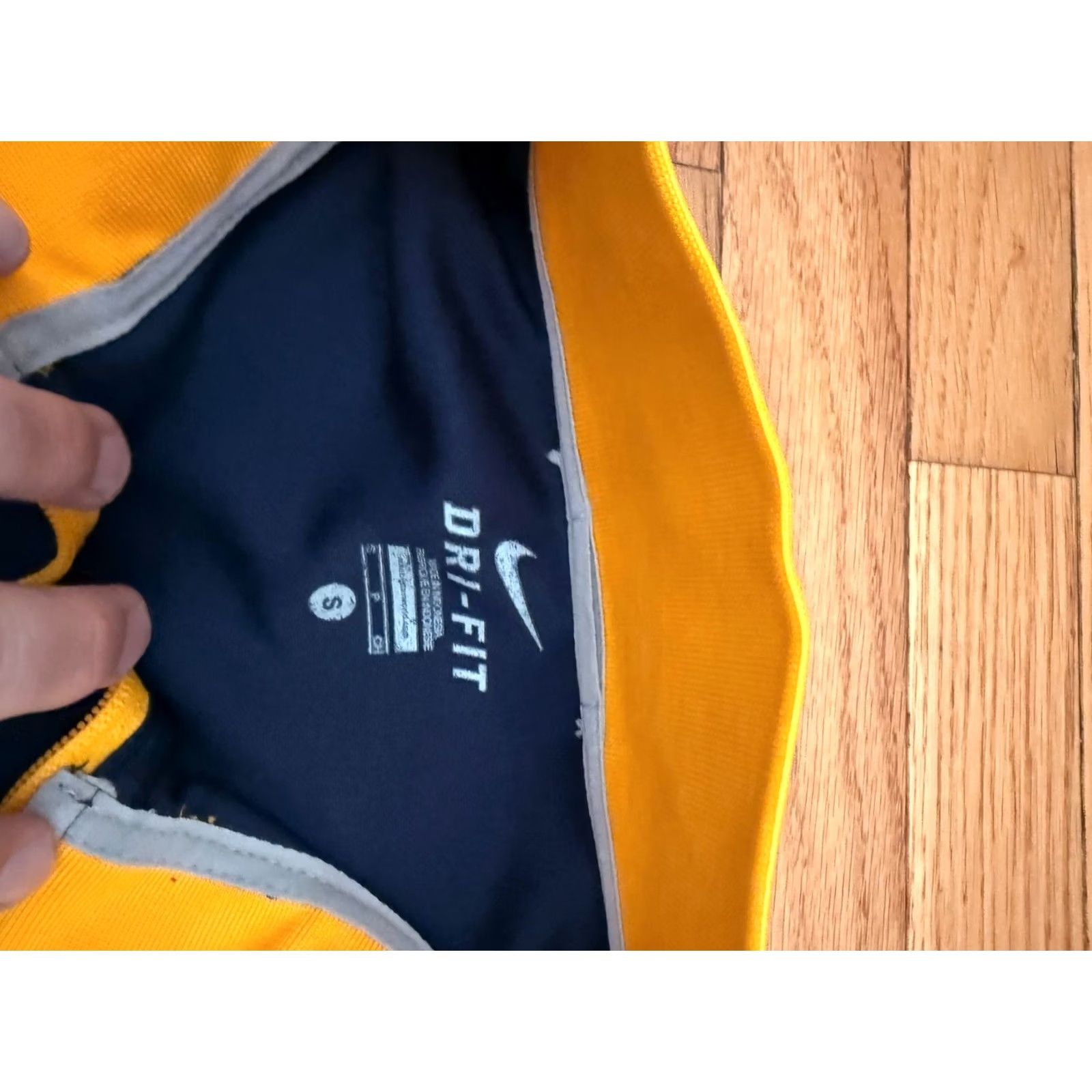 Nike VINTAGE Nike Murray State Racers Track Jacket Zip Blue Mens Small Hooded? Size US L / EU 52-54 / 3 - 4 Thumbnail