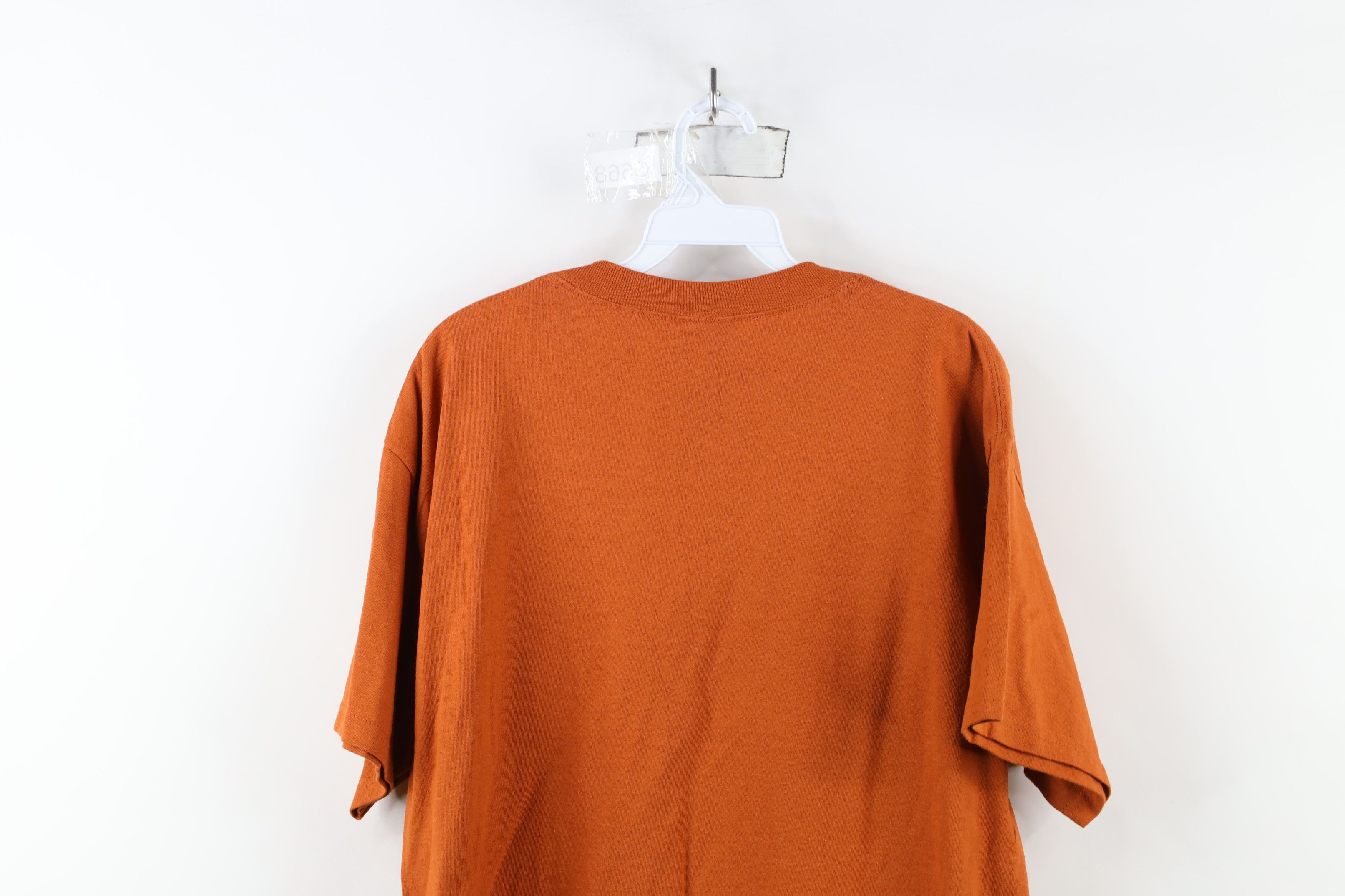 Vintage Deadstock Vintage Y2K of Texas Longhorns Flower T-Shirt Size US M / EU 48-50 / 2 - 13 Thumbnail