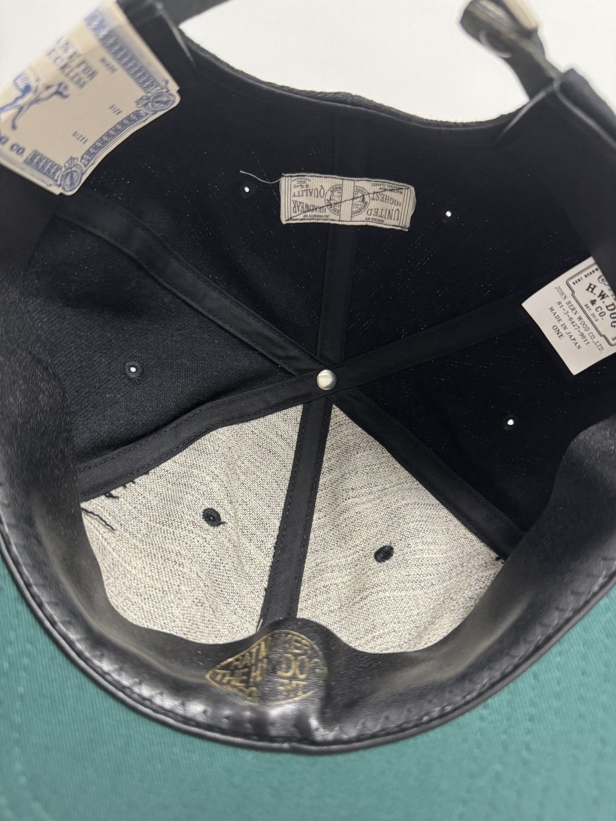 THE H.W.DOG&CO. The H.W.Dog & Co “D” baseball cap Size ONE SIZE - 2 Thumbnail