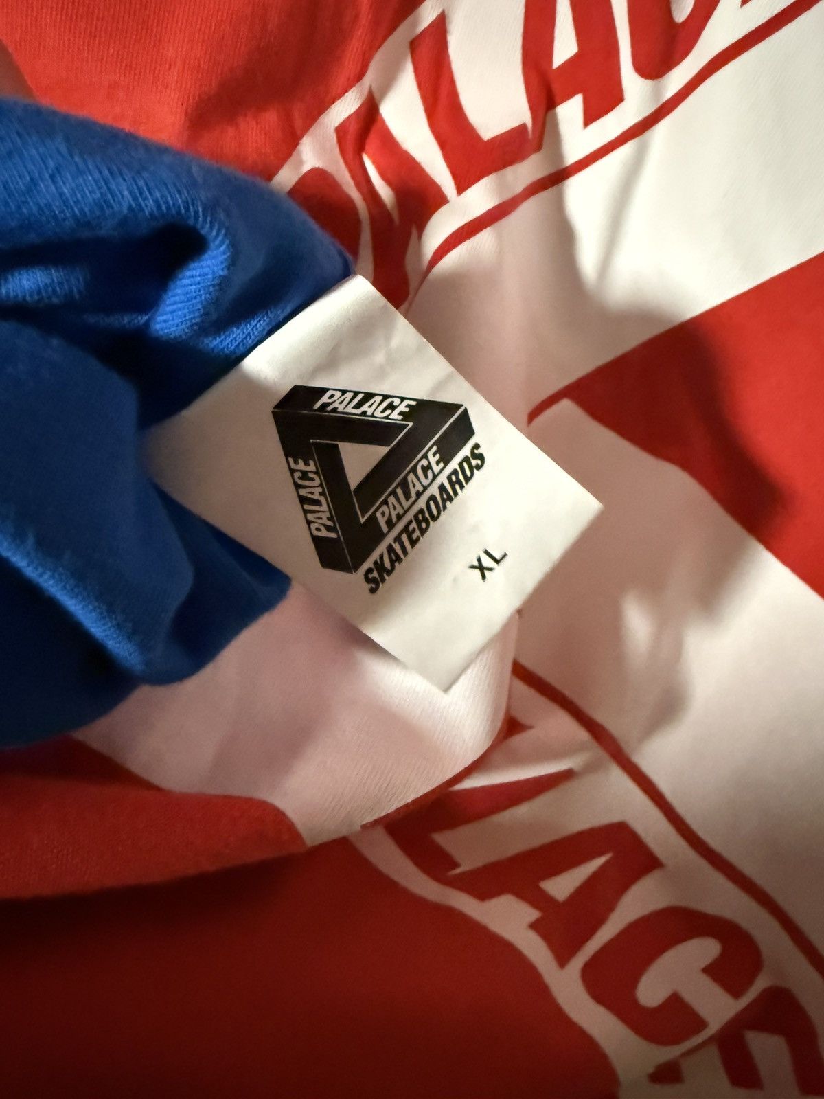 Palace OG Reverso T-Shirt Red/Blue Size US XL / EU 56 / 4 - 4 Thumbnail