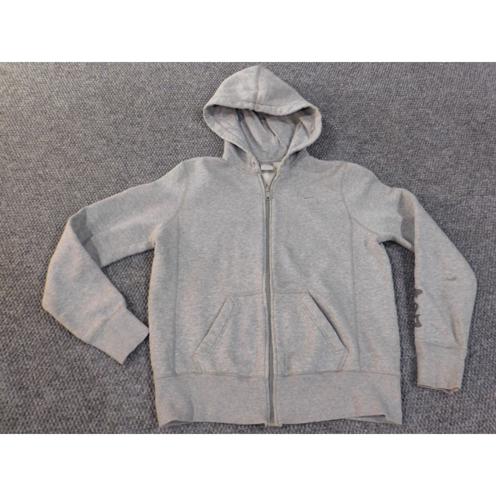 Nike Nike Hoodie Womens L Gray Full Zip stretch performance Size L / US 10 / IT 46 - 2 Thumbnail