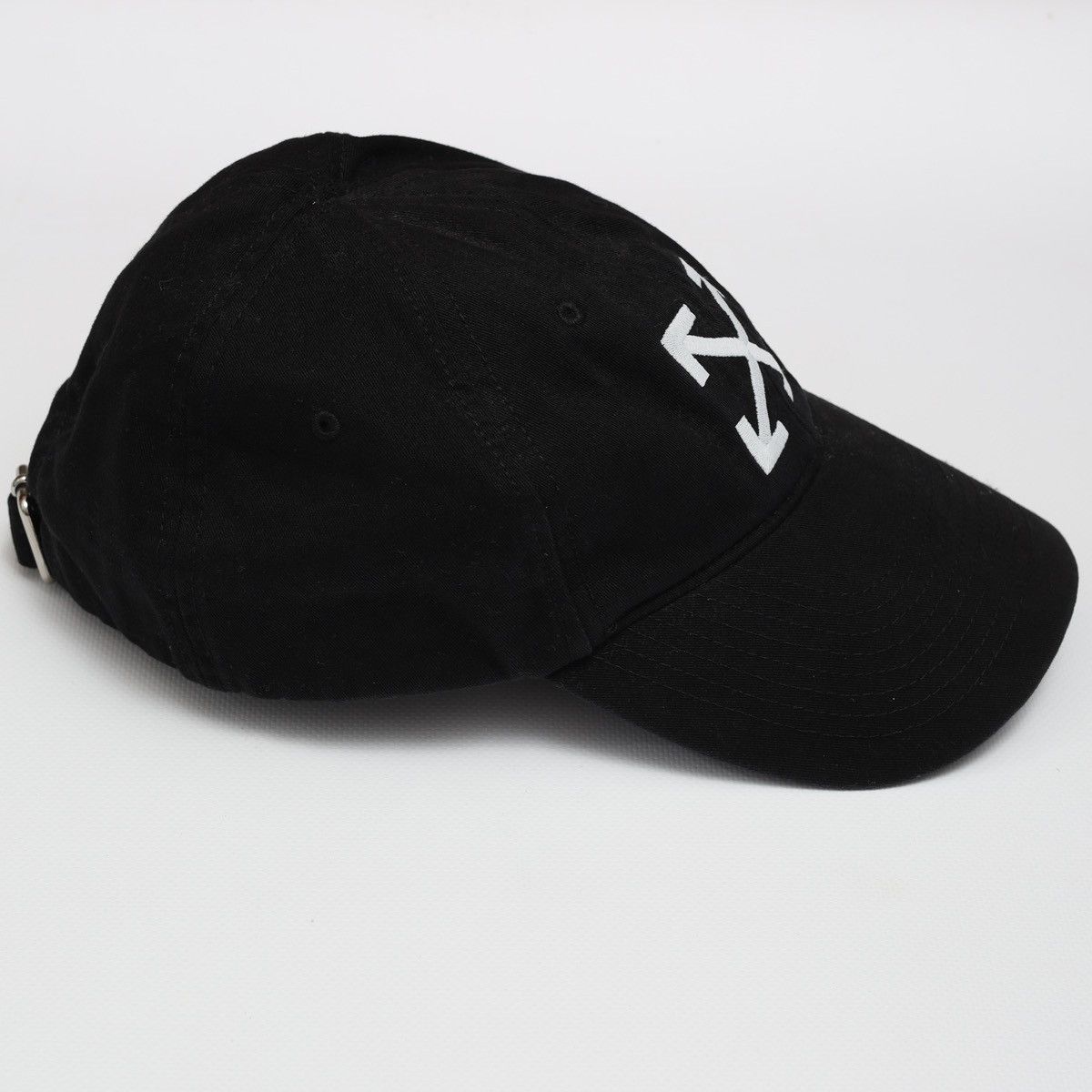 Off-White Off White Permanent Arrow Baseball Cap Black Size ONE SIZE - 5 Thumbnail