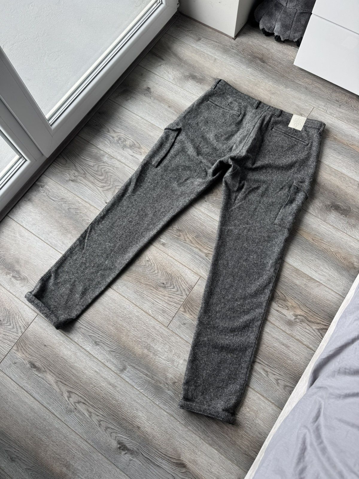 Eleventy Eleventy Luxury Men's Wool Cargo Pants Size US 33 - 12 Thumbnail