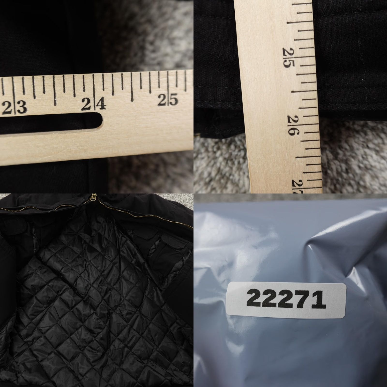 Rothco Rothco Jacket Mens M Black Concealed Carry Canvas Tactical Bomber Work Coat Shirt? Size US M / EU 48-50 / 2 - 8 Thumbnail