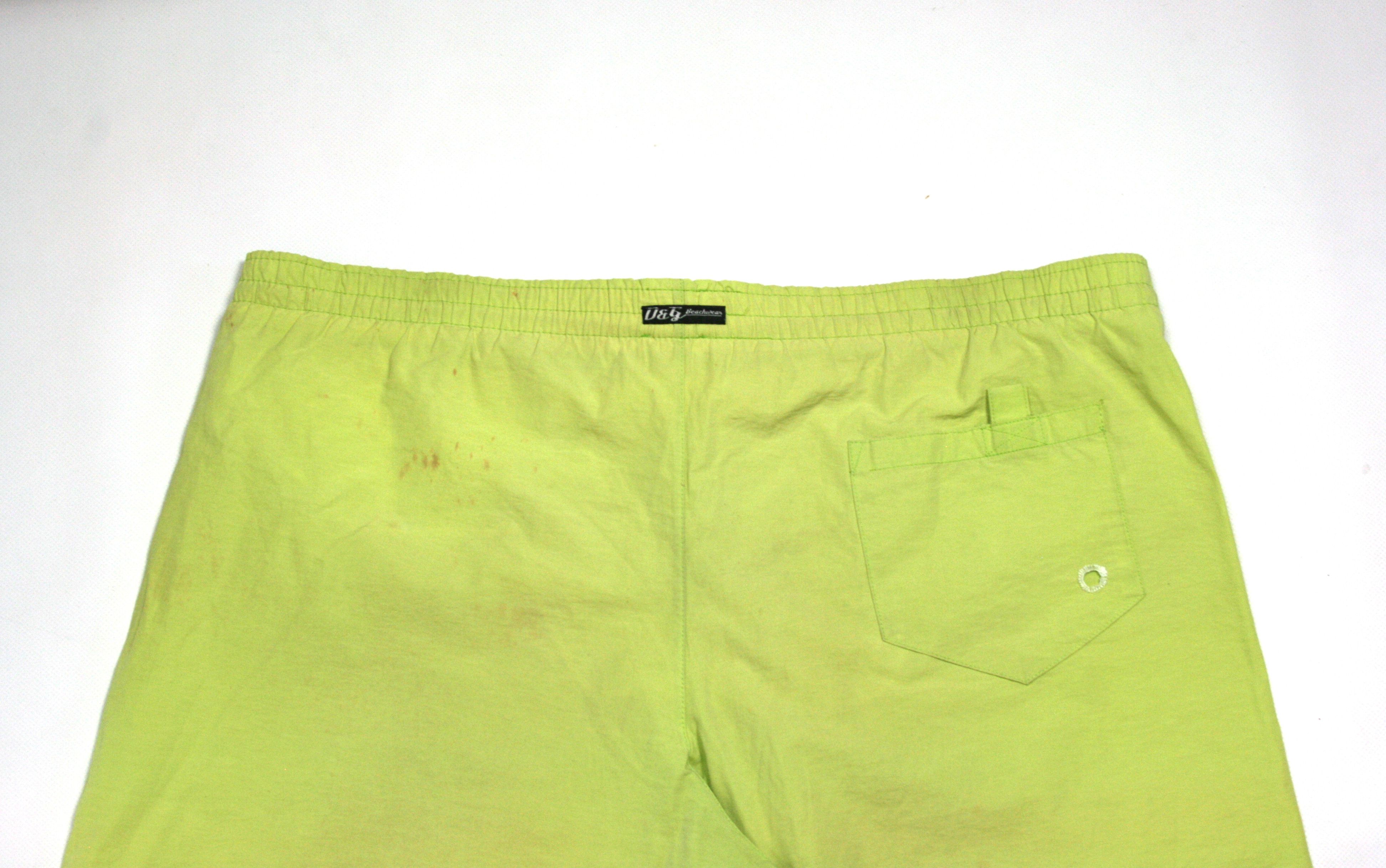 Dolce & Gabbana 00S Logo Nylon Swim Shorts Vintage Size US 36 / EU 52 - 9 Thumbnail