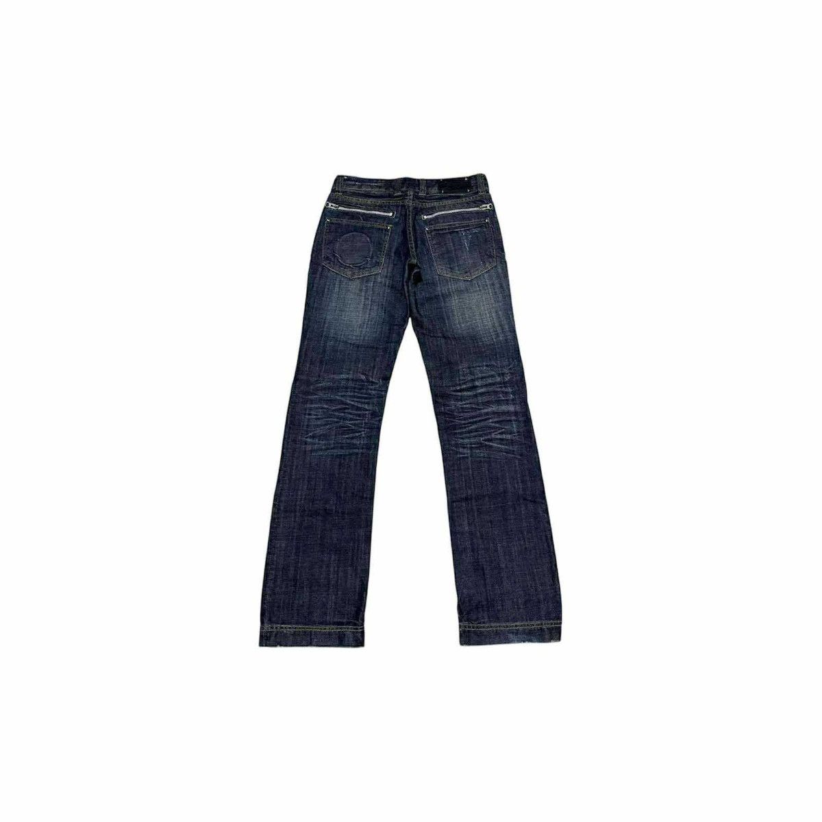 semanticdesign 🔥Sick Y2K Semantic Designs Multi Zipper Denim Punk Size US 30 / EU 46 - 5 Thumbnail