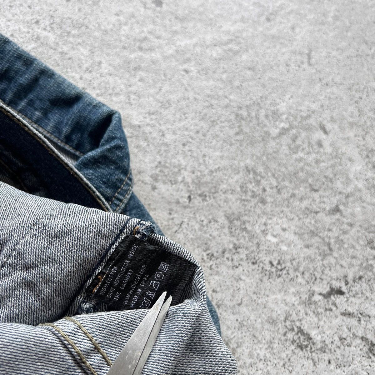 Diesel × Vintage Diesel Womens Vintage 90s Blue Denim Jean Jacket Long Sleeve Size S / US 4 / IT 40 - 7 Thumbnail