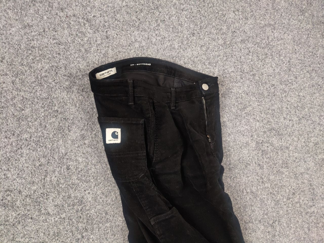 Carhartt Carhartt wip Pierce corduroy Boyfriend fit Pants Vintage Size 24" / US 00 / IT 34 - 4 Thumbnail