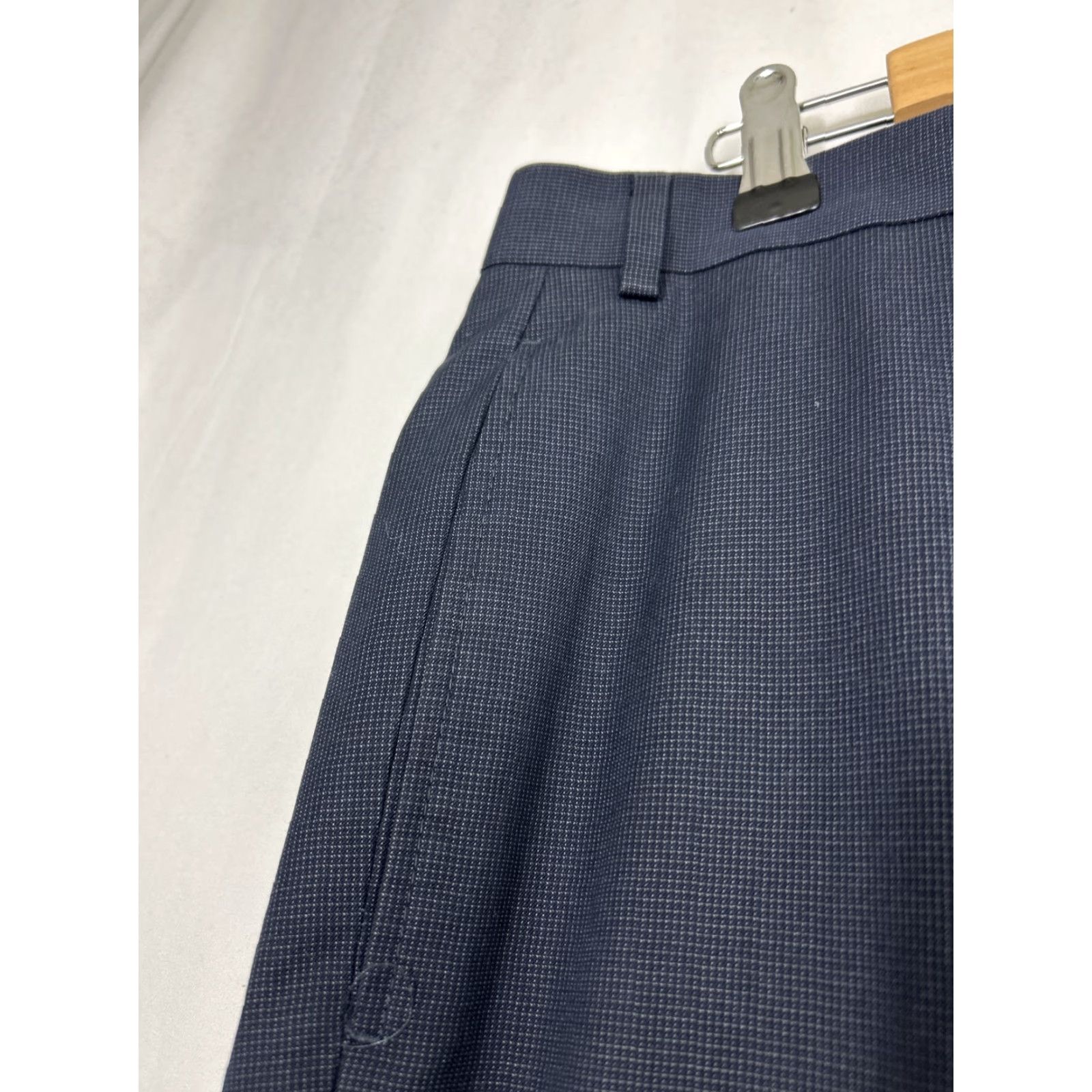 Ralph Lauren Lauren Ralph Lauren Dress Pants Geometric Polyester Rayon Mens 36x30 Blue Black 36 Regular Inseam 30 Dress Pants Mens Blue Geometric Pattern Size US 36 / EU 52 - 7 Thumbnail