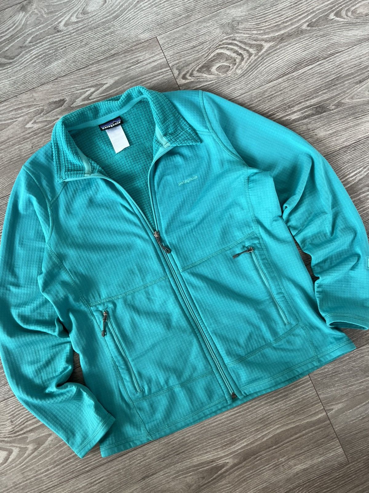 Patagonia Patagonia Polartec Gorpcore Knit Logo USA Fleece Zip Sweater Size L / US 10 / IT 46 - 7 Thumbnail