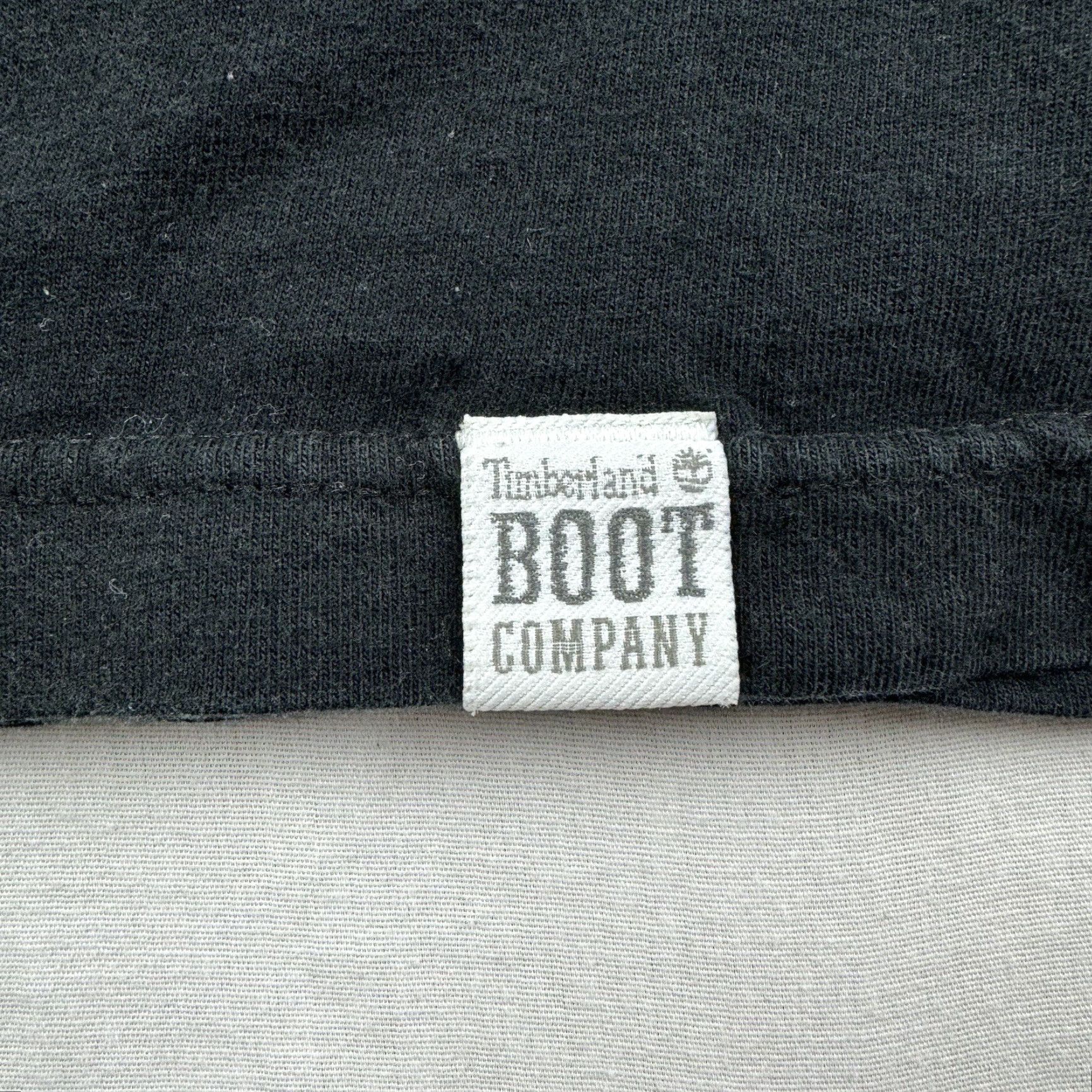 Timberland Vintage Timberland Shirt Adult Large Black Grunge Y2K Boots Urban Street Outdoor Size US L / EU 52-54 / 3 - 3 Thumbnail