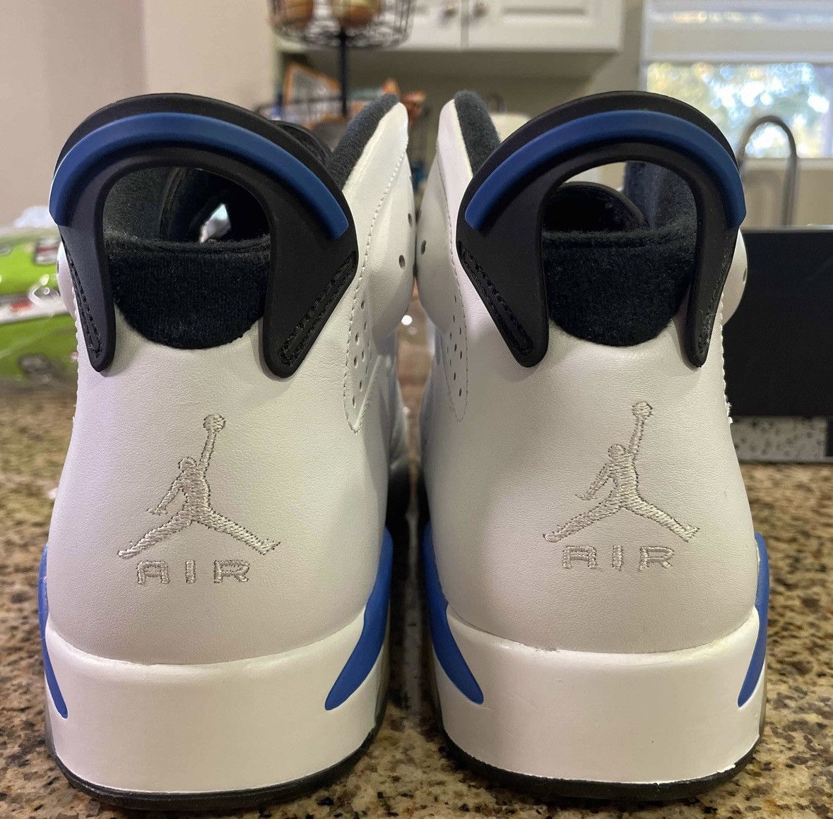 Hypebeast × Jordan Brand × Nike Air Jordan 6 Retro Sport Blue Size US 10 / EU 43 - 4 Thumbnail