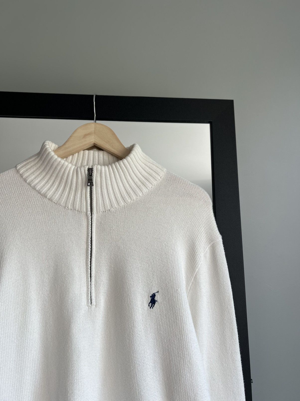 Ralph Lauren Polo Ralph Lauren Vintage 1/3 Zip Old Money Luxury Sweater Size US L / EU 52-54 / 3 - 2 Thumbnail