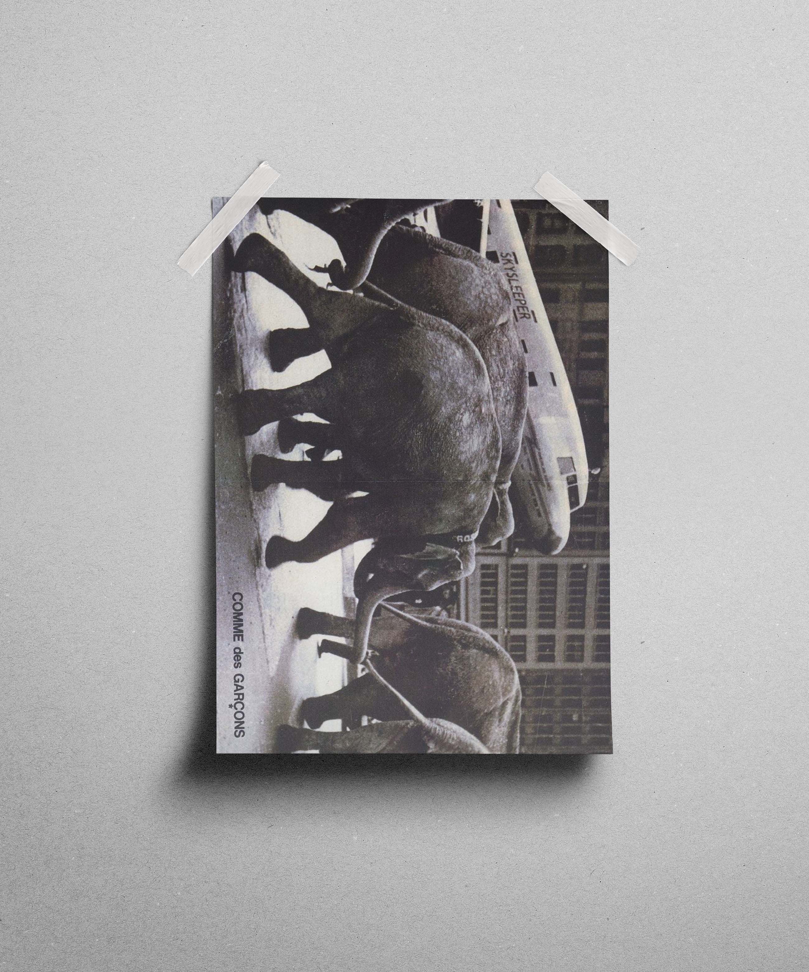 Comme des Garcons Comme Des Garcons Poster Gift Vintage Archive Art Book Logo Size ONE SIZE - 4 Thumbnail