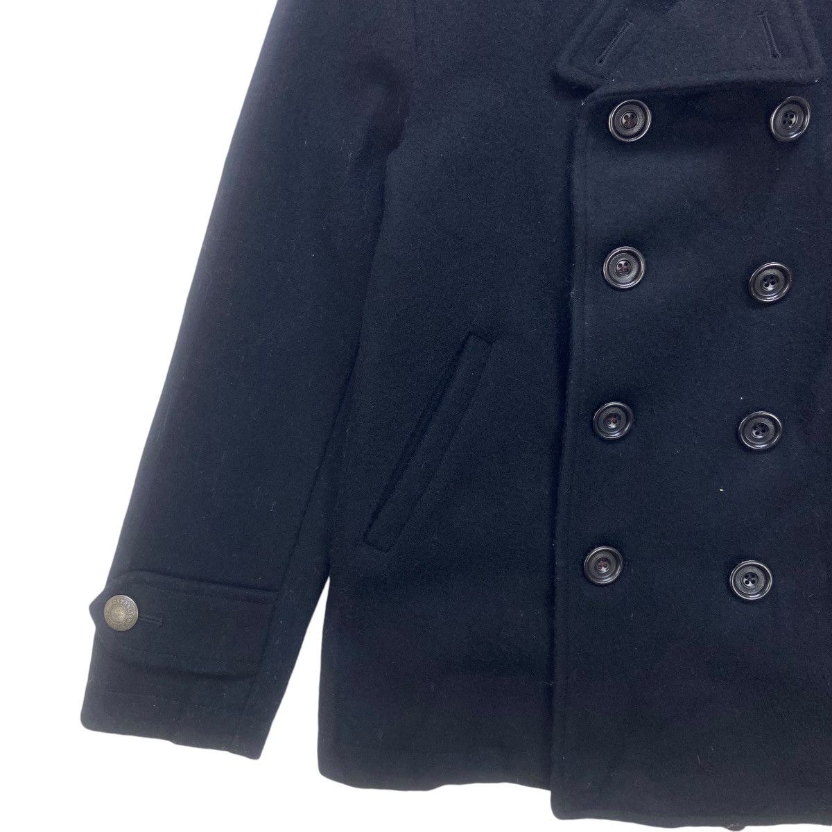 Ben Davis Vintage Ben Davis Wool Double Breasted Pea Coat Size US XS / EU 42 / 0 - 4 Thumbnail