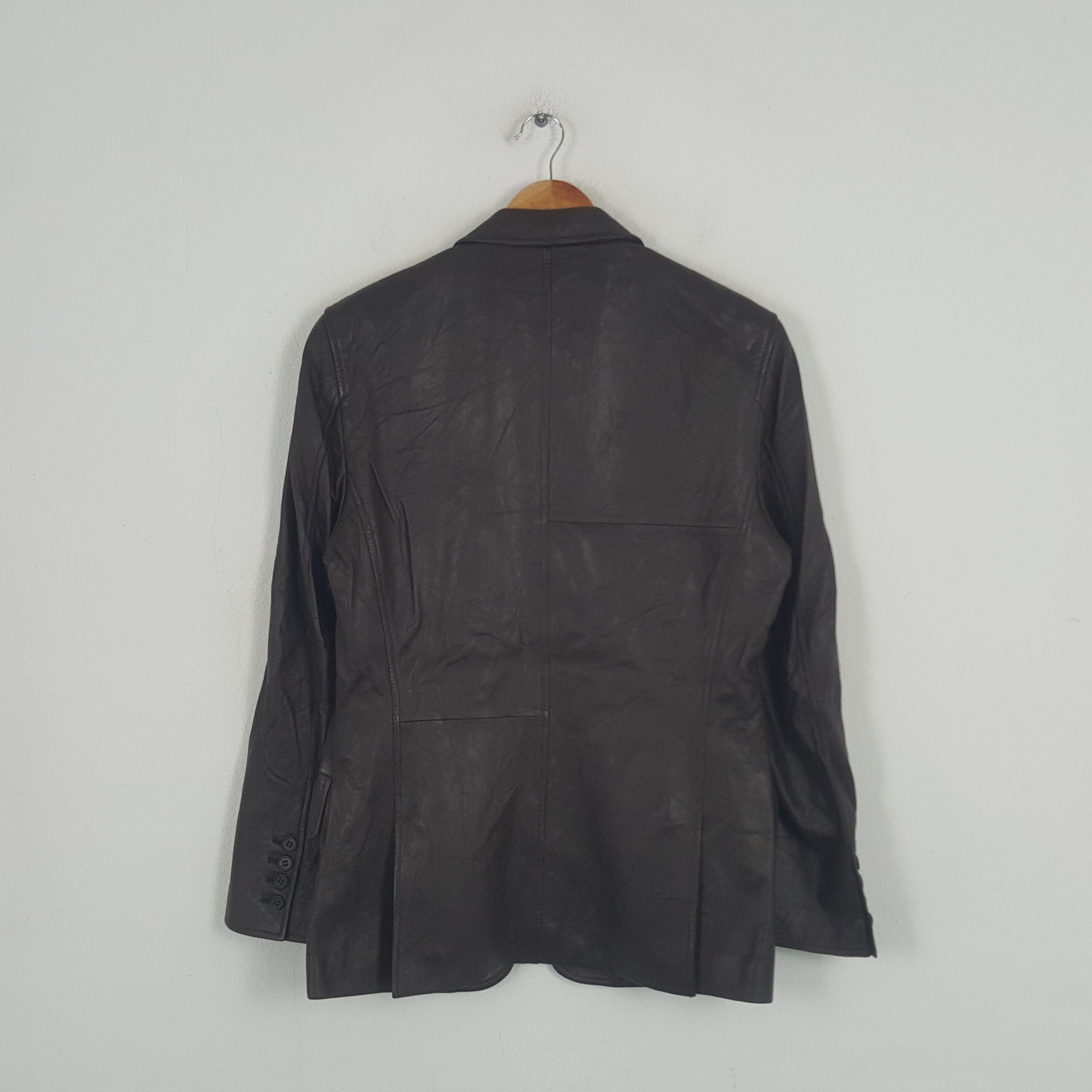 Paul Smith × Vintage Vintage Paul Smith Luxury Brand Leather Jacket Size US S / EU 44-46 / 1 - 3 Thumbnail