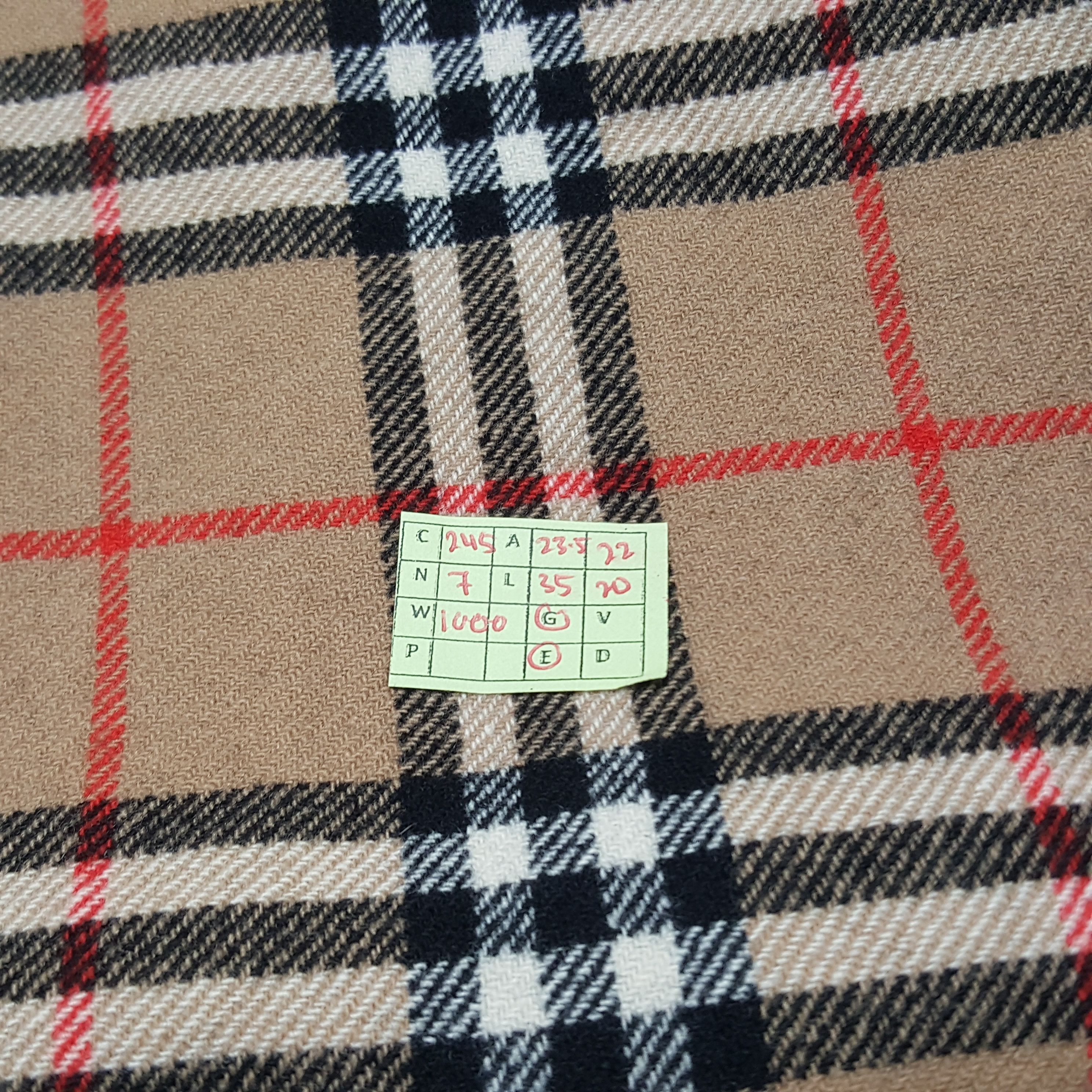 Burberry × Vintage Vintage Burberry London Nova Check Designer Brand Jacket Size US L / EU 52-54 / 3 - 8 Thumbnail