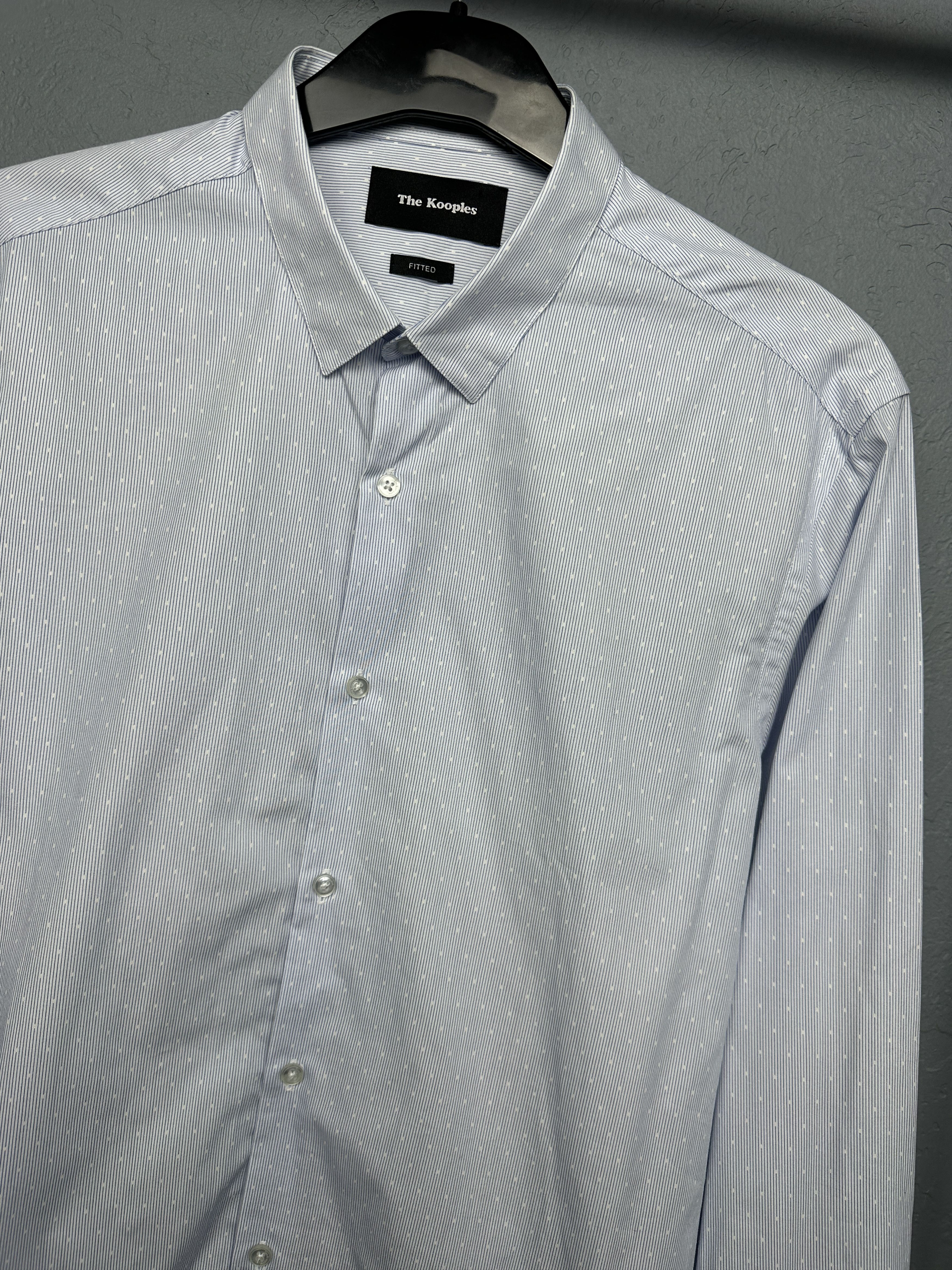 The Kooples The Kooples Mens Long Sleeve Shirt Size US M / EU 48-50 / 2 - 2 Thumbnail
