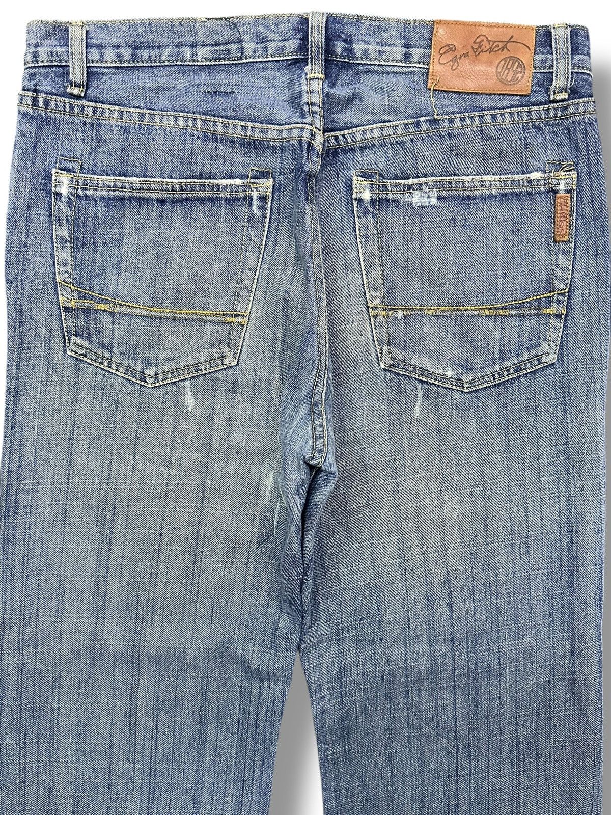 Abercrombie & Fitch Rare Drop 💥 Vintage Ezra Fitch Baggy Straight Jean LGB Style Size US 35 - 4 Thumbnail
