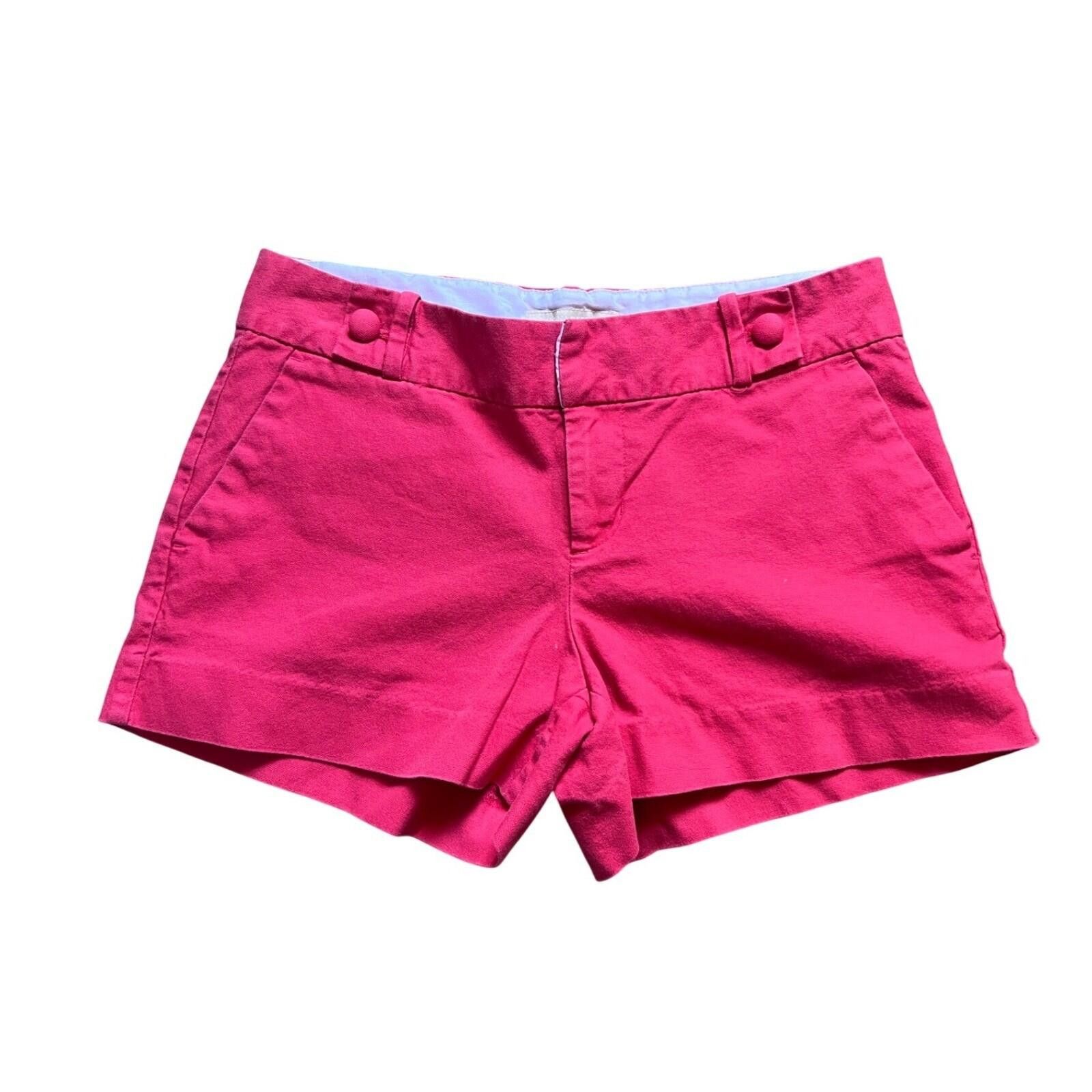 Banana Republic Banana Republic Ryan Fit Womens Pink Chino Shorts Size 2 Size 25" / US 0 / IT 36 - 1 Thumbnail