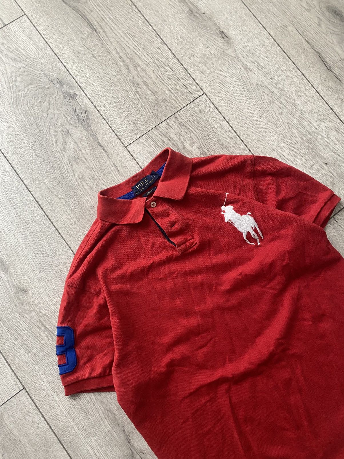Polo Ralph Lauren × Vintage Vintage Polo Ralph Lauren New York #3 multicolour rugby shir Size US L / EU 52-54 / 3 - 2 Thumbnail