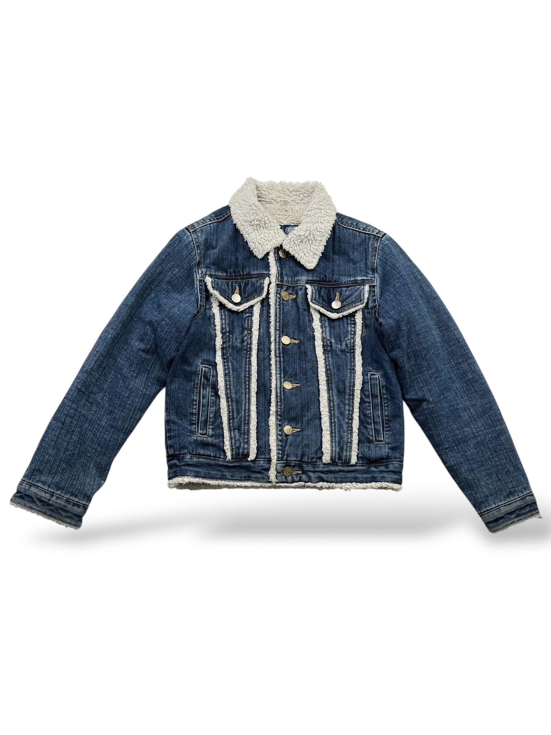 Japanese Brand Vintage Cropped Denim Jacket W62(V9) Size XS / US 0-2 / IT 36-38 - 1 Thumbnail