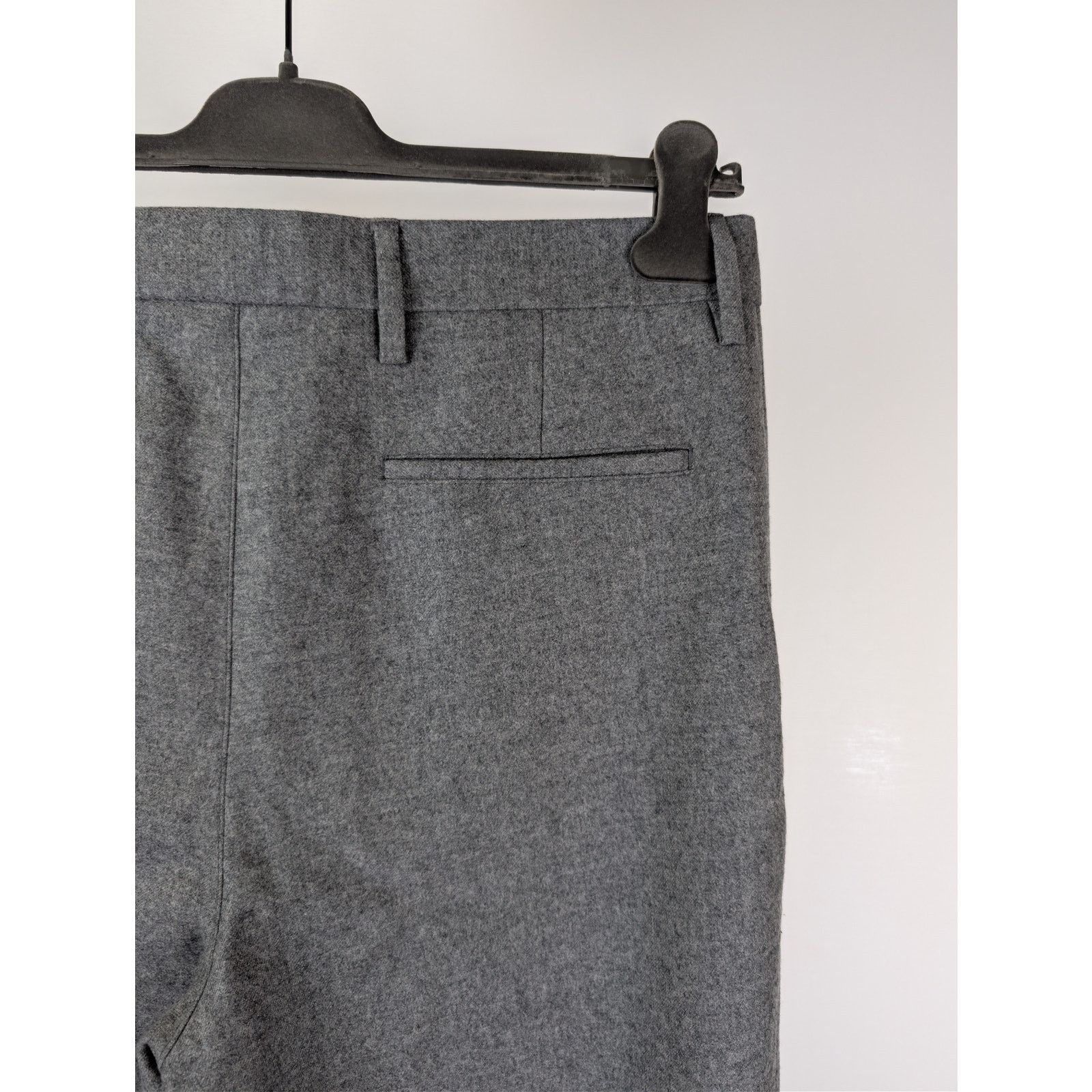 Acne Studios o1rshd1 Pro Flannel PAW16 Trouser Causal Pants in Light Grey Size US 34 / EU 50 - 13 Thumbnail