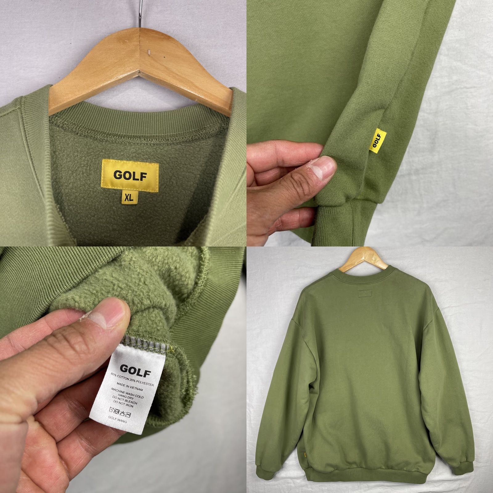 Golf Wang VINTAGE Golf Wang Sweater Mens XL Green Bomb Sweatshirt Pullover Tyler The Creator Size US XL / EU 56 / 4 - 8 Thumbnail