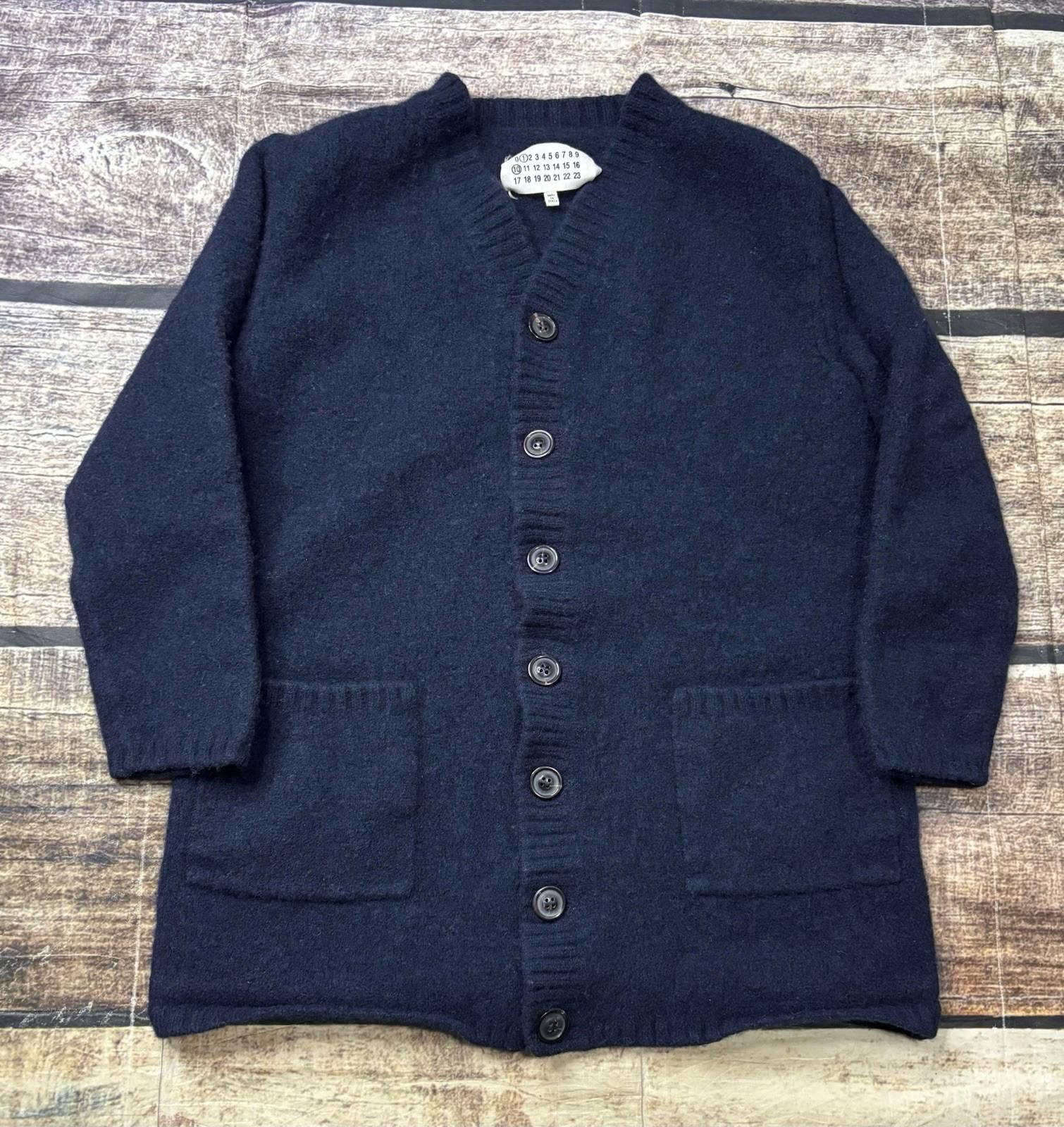 Maison Margiela Maison Margiela Cardigan Sweater Womens S Wool Button Italy Size S / US 4 / IT 40 - 1 Thumbnail