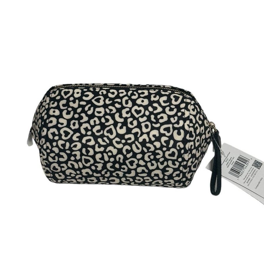 Kate Spade Kate Spade Chelsea Leopard Heart Medium Cosmetic Case Size ONE SIZE - 2 Thumbnail