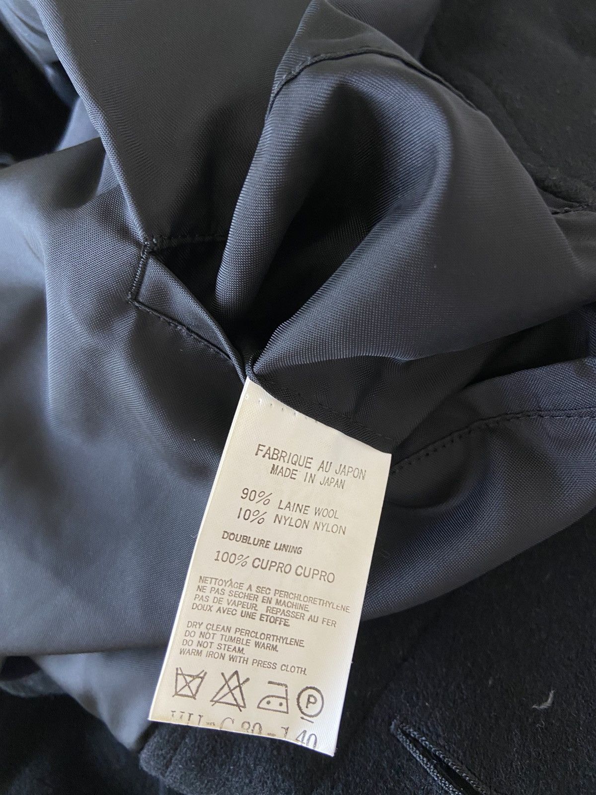 Yohji Yamamoto Yohji Yamamoto Archive Wool Coat Size US L / EU 52-54 / 3 - 15 Thumbnail