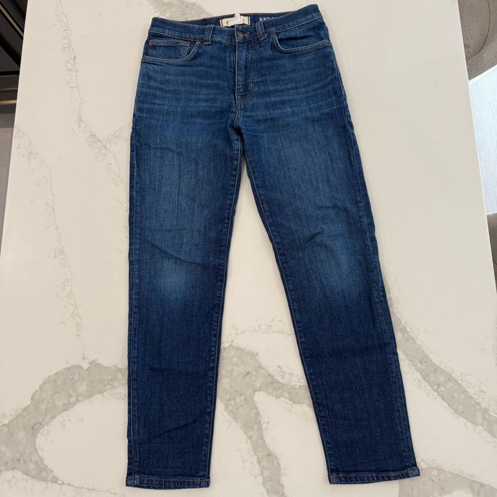 Madewell Madewell Relaxed Fit Tapered Leg Denim Jeans Mens 28x30 Blue Size US 28 / EU 44 - 1 Thumbnail