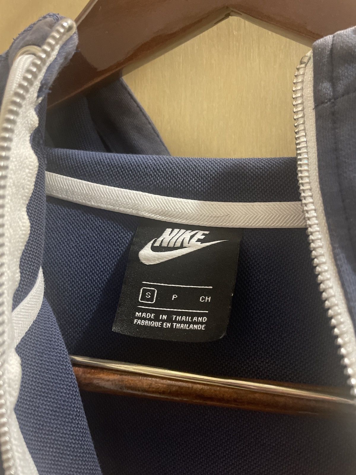 Nike Nike Navy Blue Zip Up Jacket Size US S / EU 44-46 / 1 - 3 Thumbnail